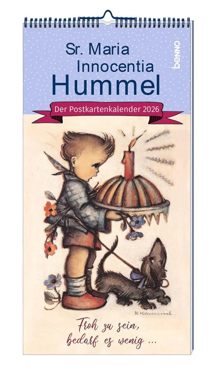 St. Benno Verlag Wandkalender Sr. Maria Innocentia Hummel 2026