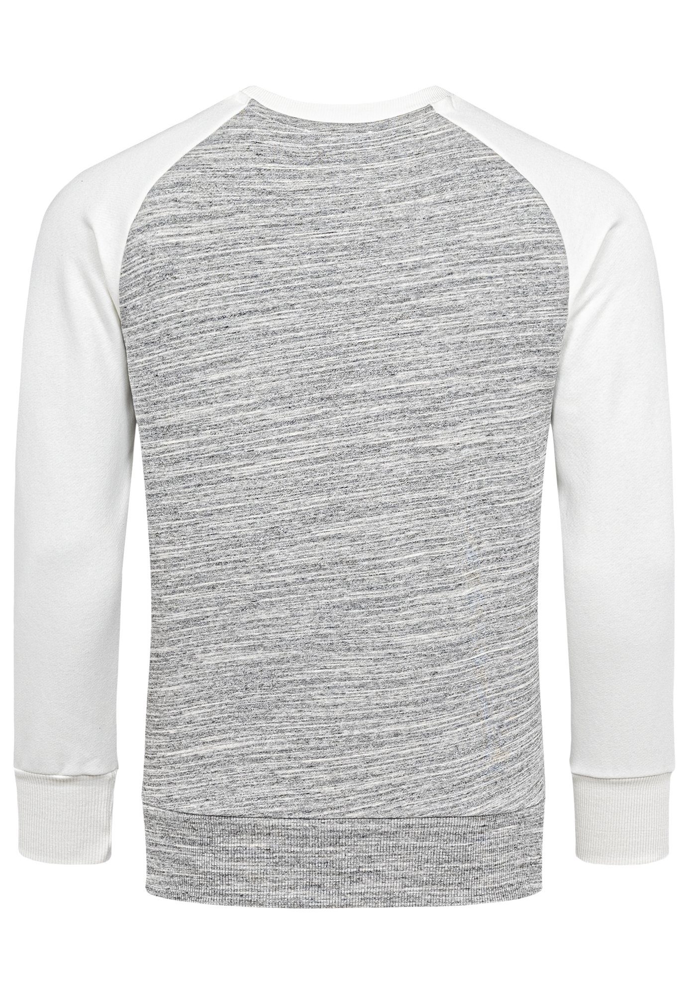 Amaci&Sons Sweatshirt ELGIN Pullover mit Rundhalsausschnitt Herren Basic Co günstig online kaufen