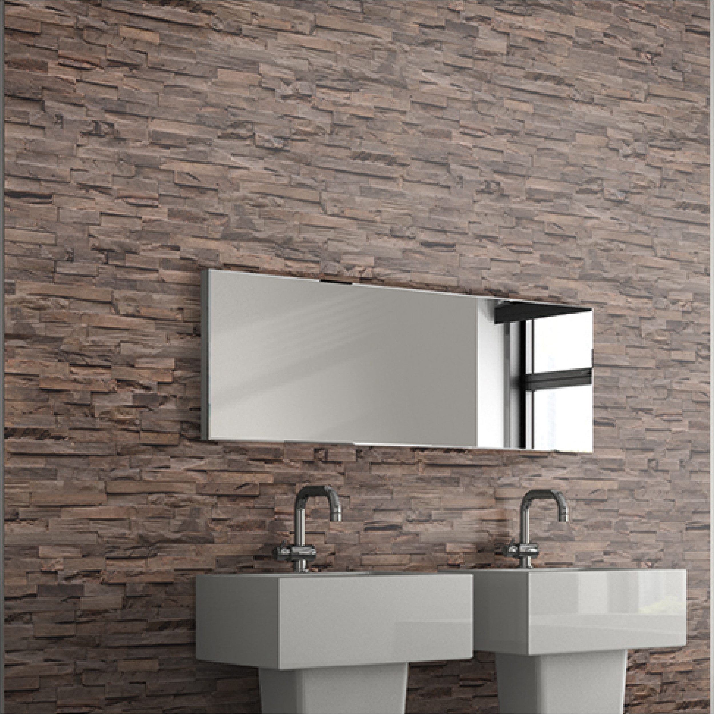 INDO 3D Wandpaneel Echtholz Beachwood, BxL: günstig online kaufen