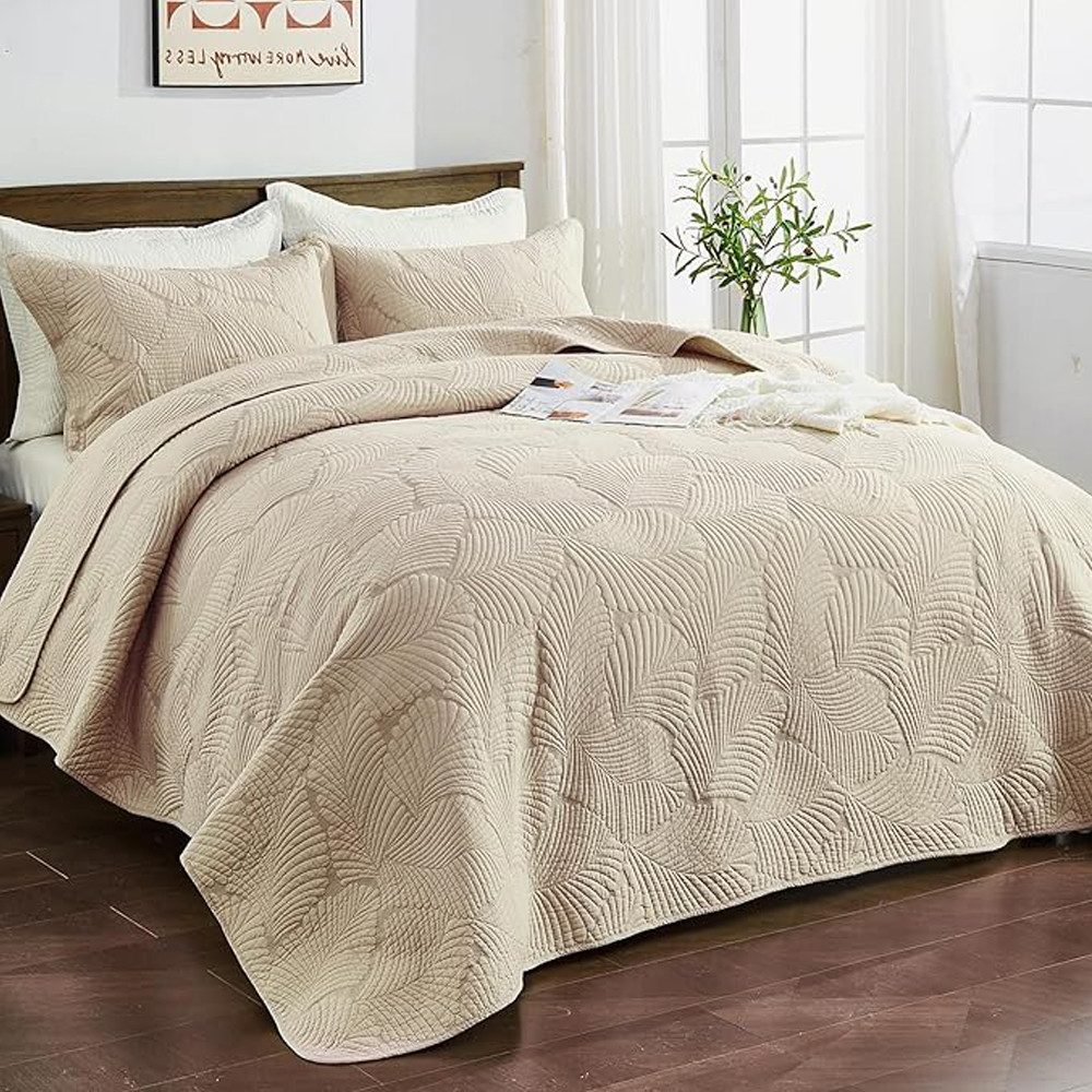 NUODWELL Tagesdecke Tagesdecke Baumwolle Bettüberwurf Set,Ultra Weiche Tage günstig online kaufen