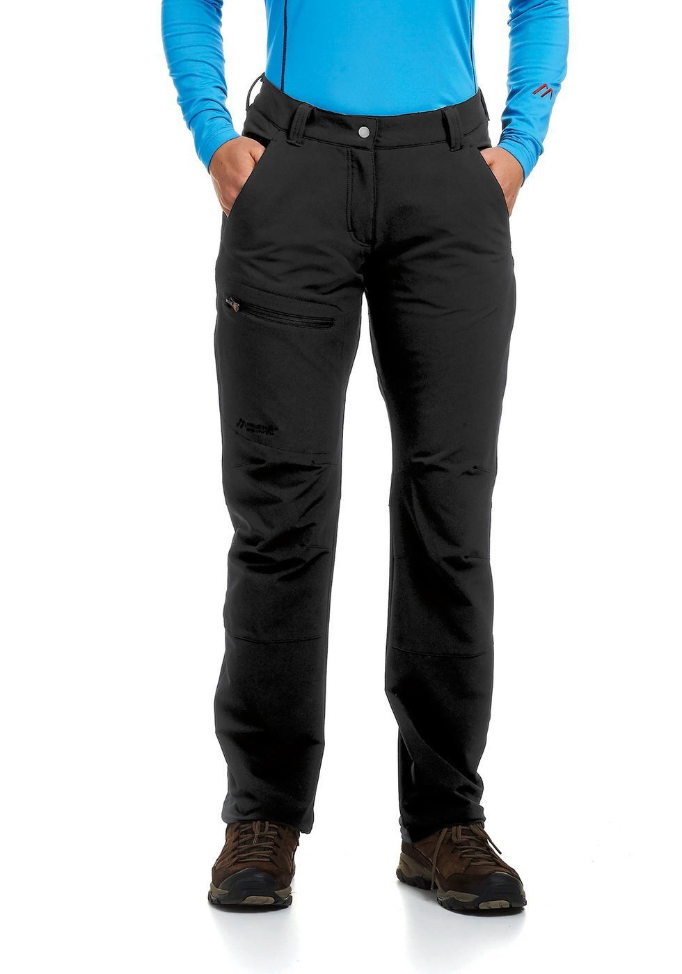 Maier Sports Funktionshose Helga Winter-Outdoor schwarz Damen günstig online kaufen