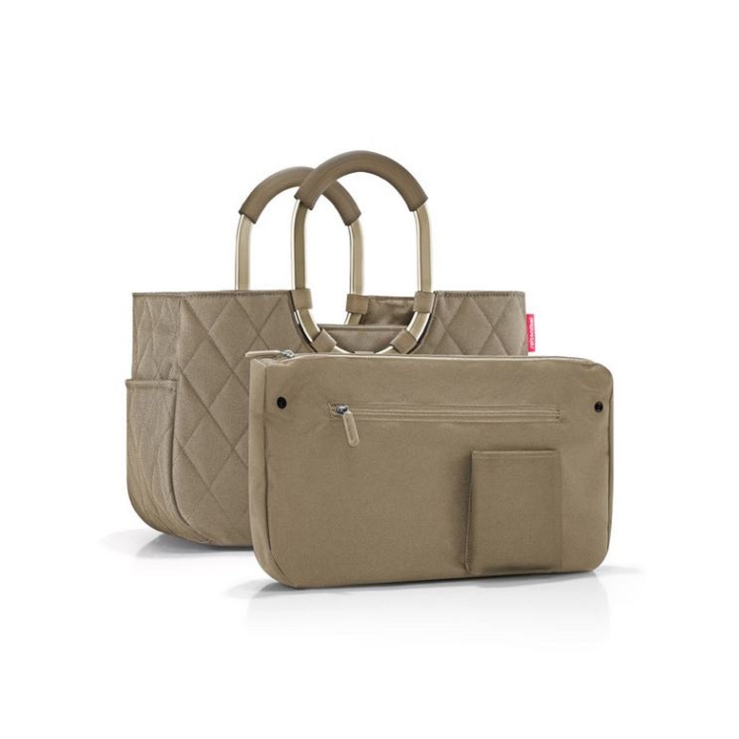 REISENTHEL® Einkaufsshopper Loopshopper M frame rhombus olive günstig online kaufen