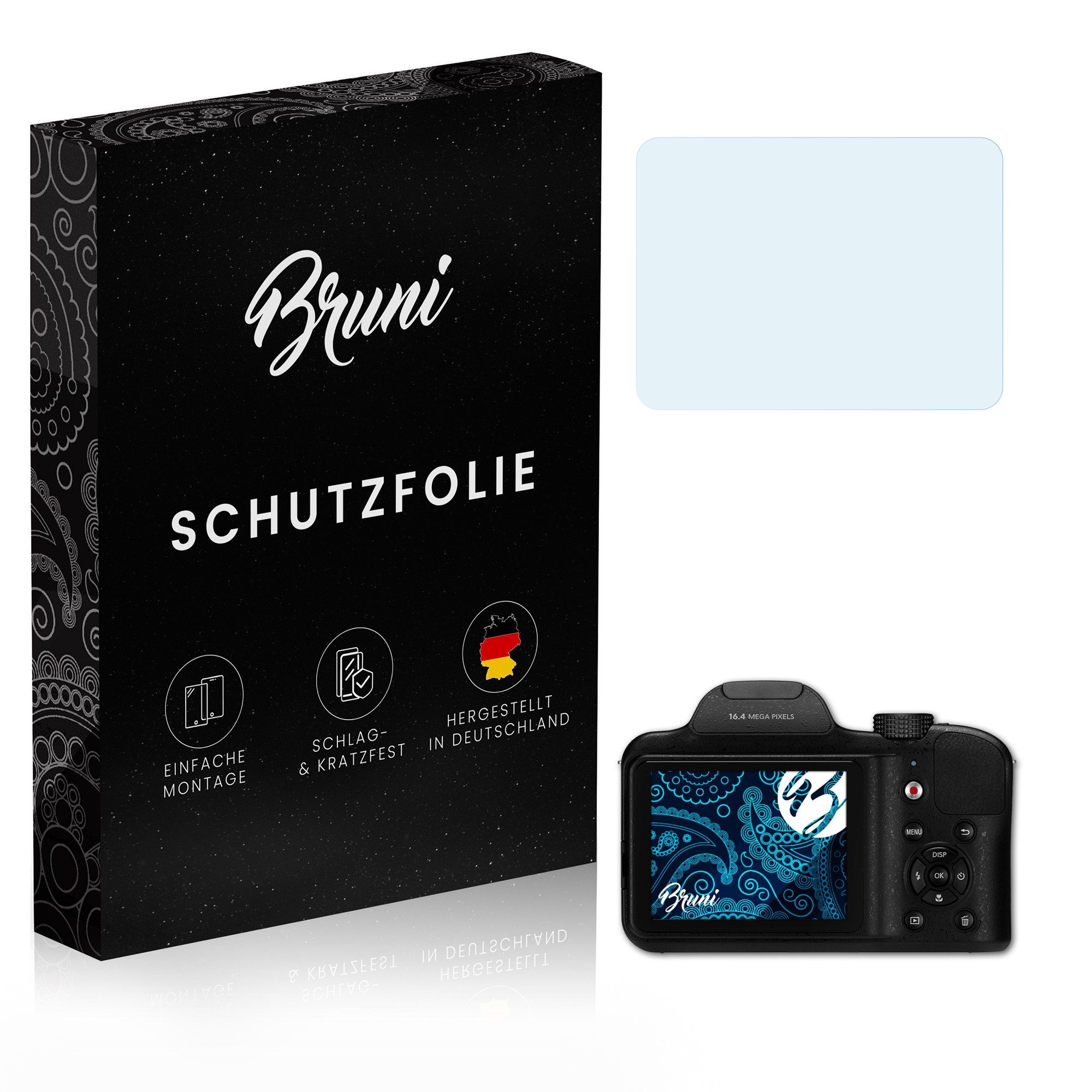 Schutzfolie Glasklare Displayschutzfolie für Samsung WB1100F