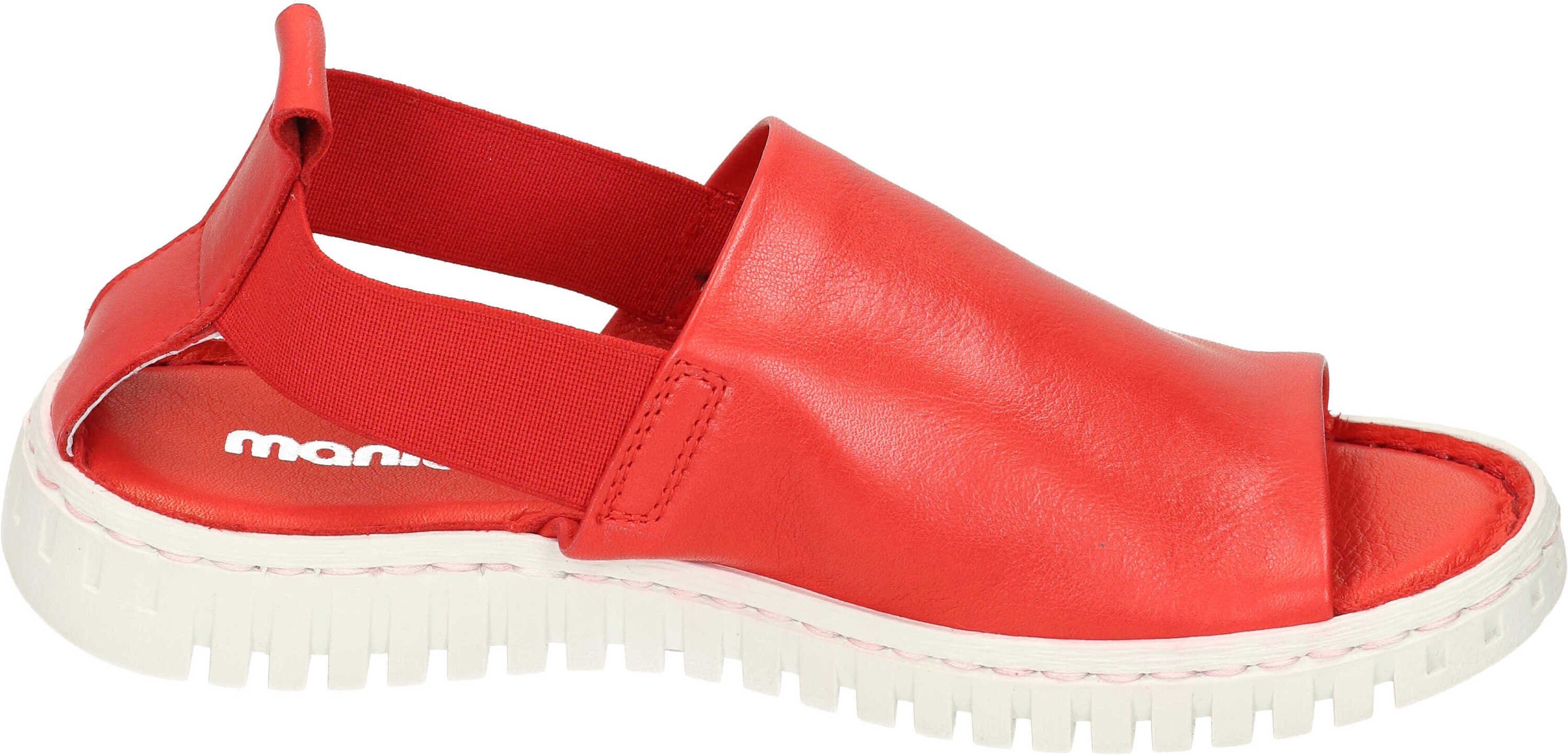 Manitu Sandalen Keilsandalette aus echtem Leder