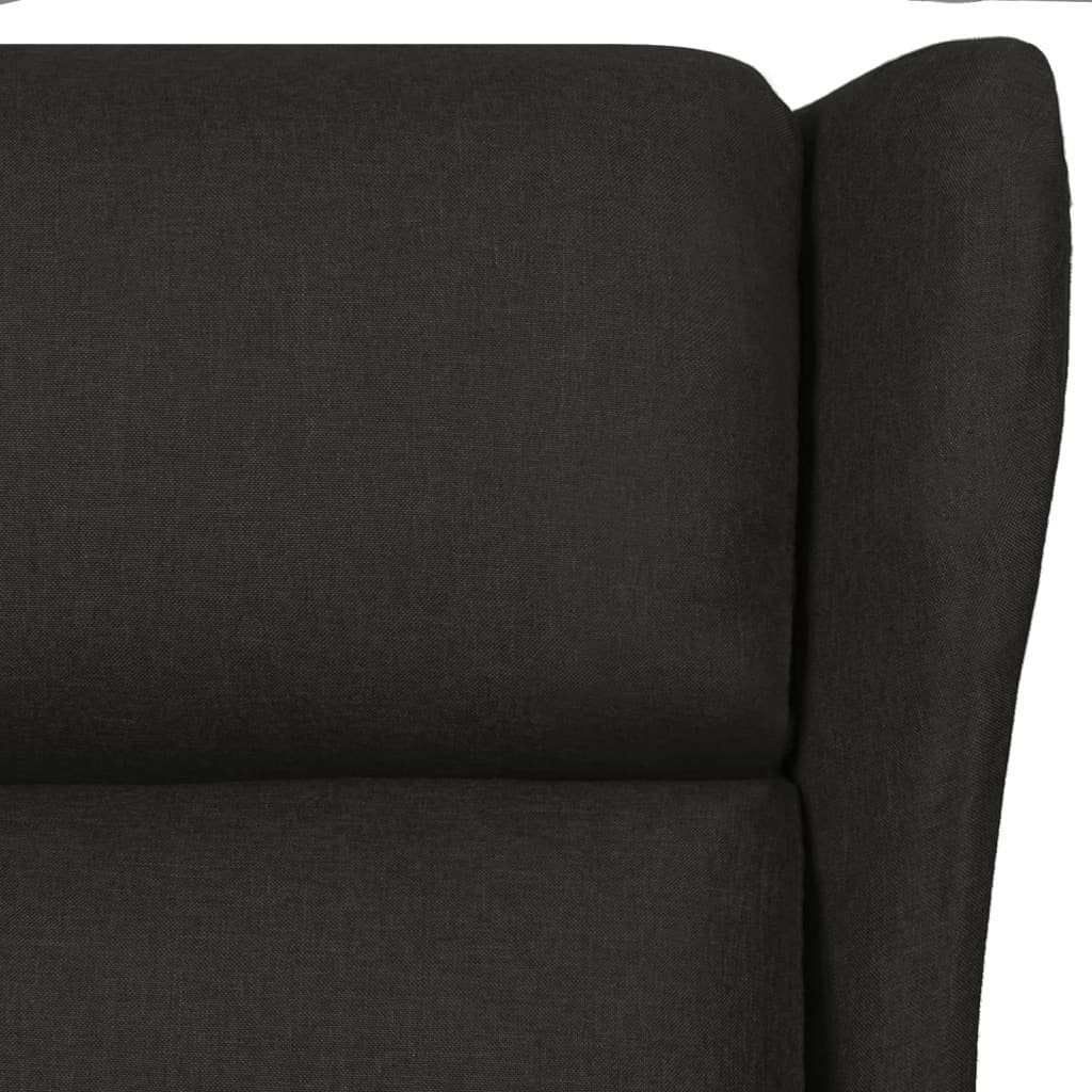 Massagesessel in (100% möbelando Föhren Stoff Eisen Schwarz (B/H/T: cm), aus 73x103x95 Polyester),