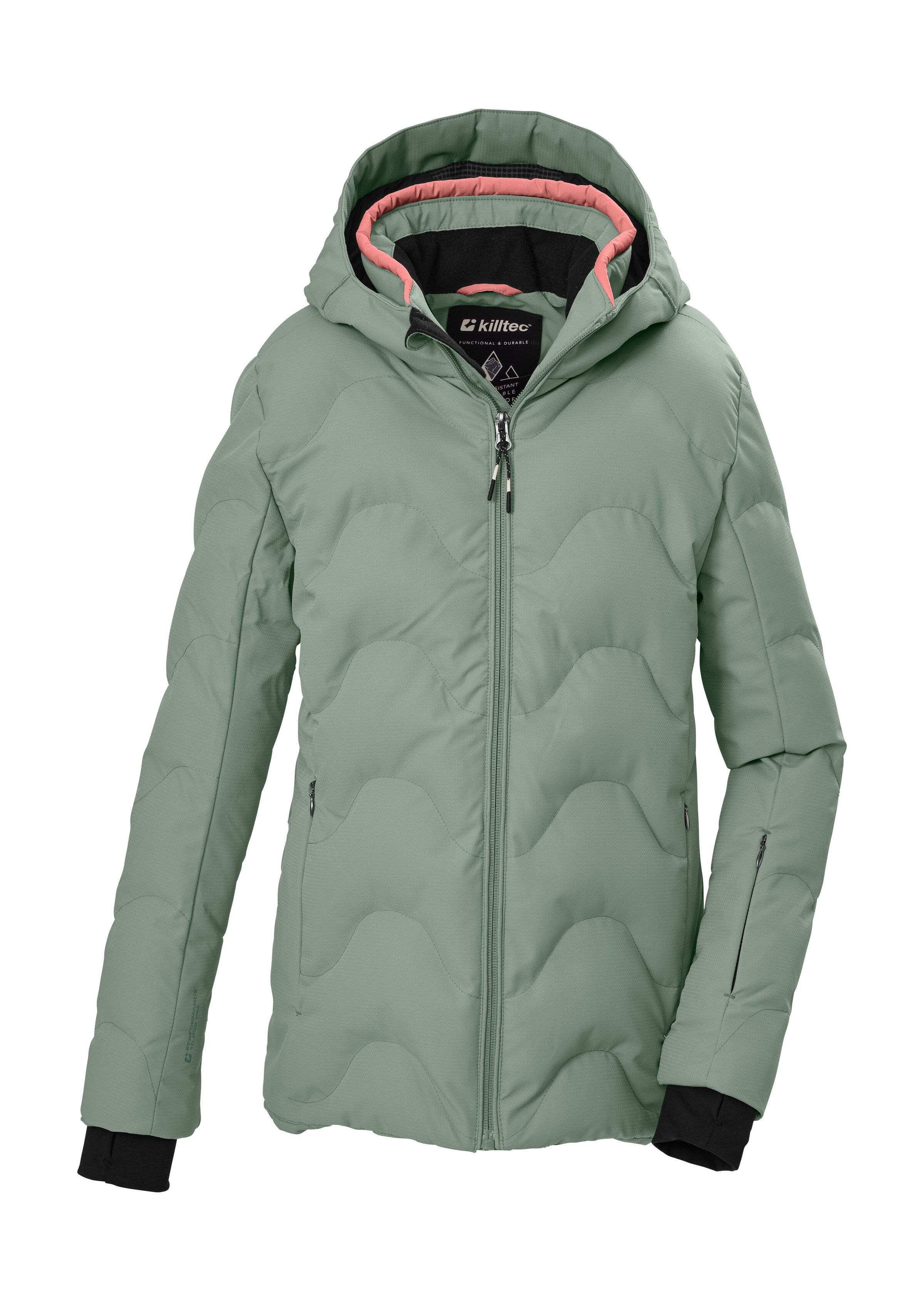 Killtec Skijacke KSW 194 GRLS SKI JCKT Winddichte, wasserabweisende Kinder-Ski-Steppjacke