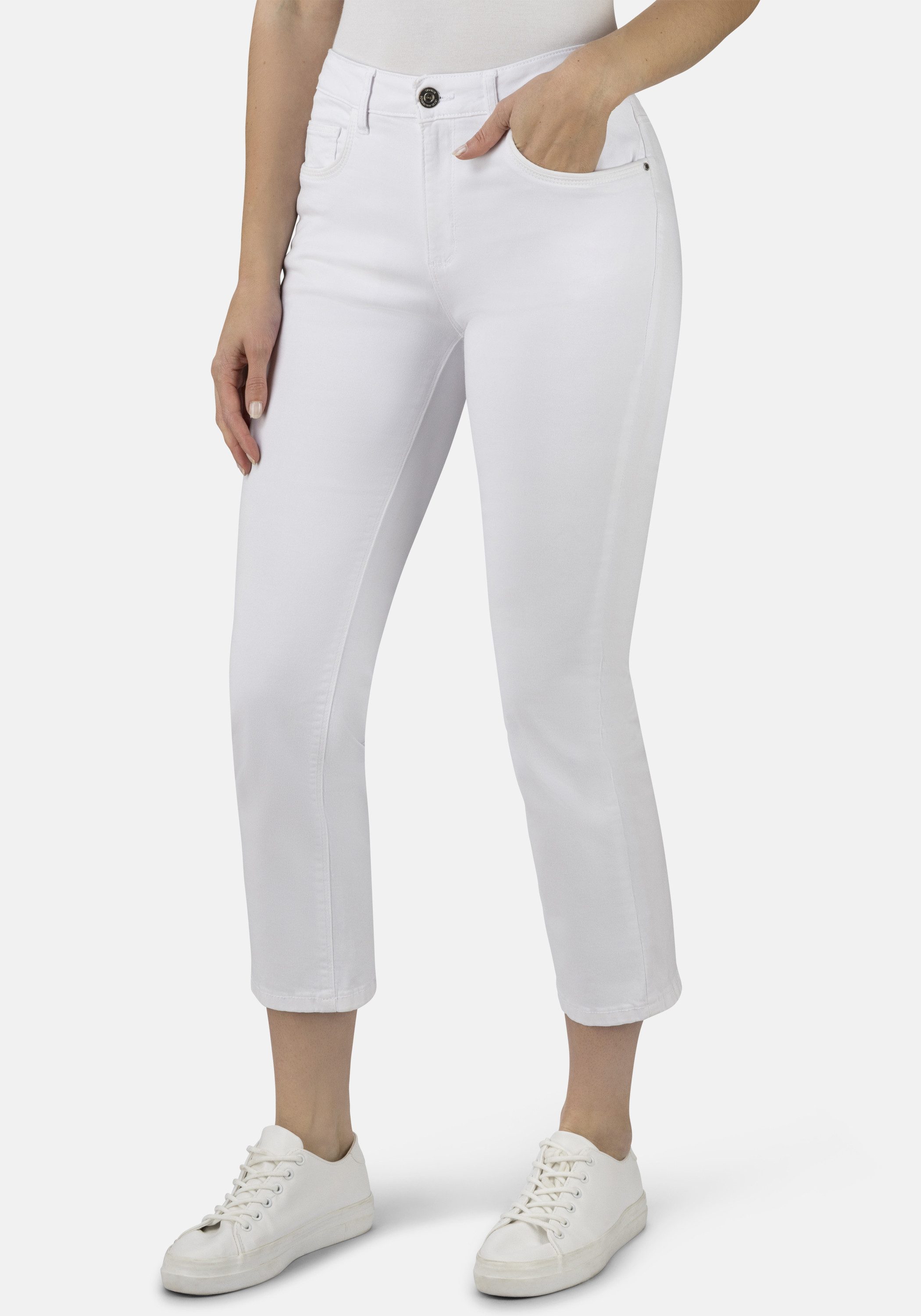 5-Pocket-Jeans Straight Fit Cropped California