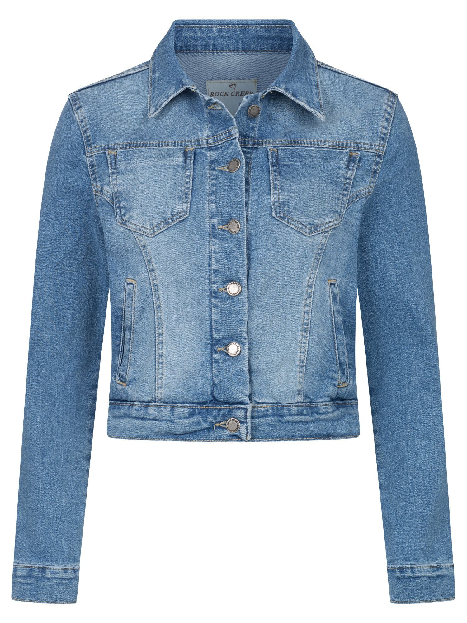 Rock Creek Jeansjacke Damen Jeansjacke D-493