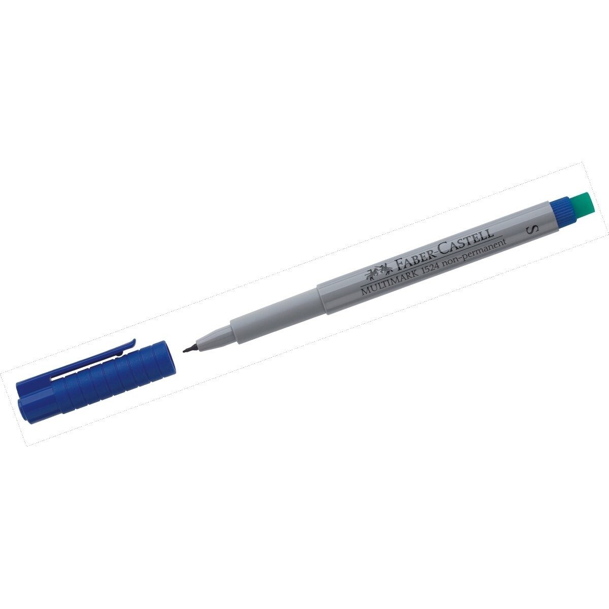 Faber-Castell Folienstift Folienschreiber nonpermanent S blau