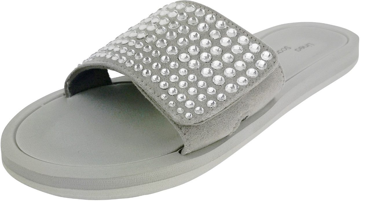 Siebi`s Rügen Luxus Badeschuhe extra leichte Pantoletten Damen mit Klettver günstig online kaufen