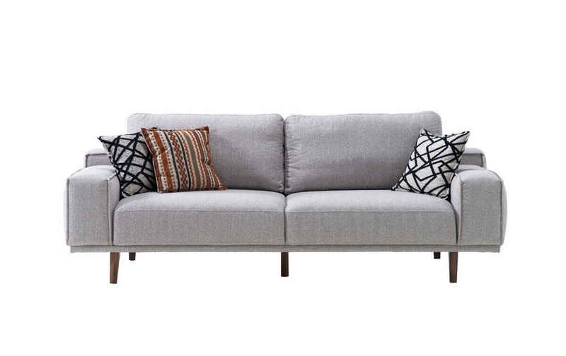 JVmoebel Sofa Wohnzimmer 3-Sitzer Luxuriöser Dreisitzer Designer Polster Couch, 1 Teile, Made in Europa