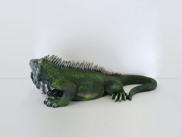 AFG Tierfigur Leguan Echse Gartenfigur Dekofigur aus Kunstharz groß L: 98 cm (11104)