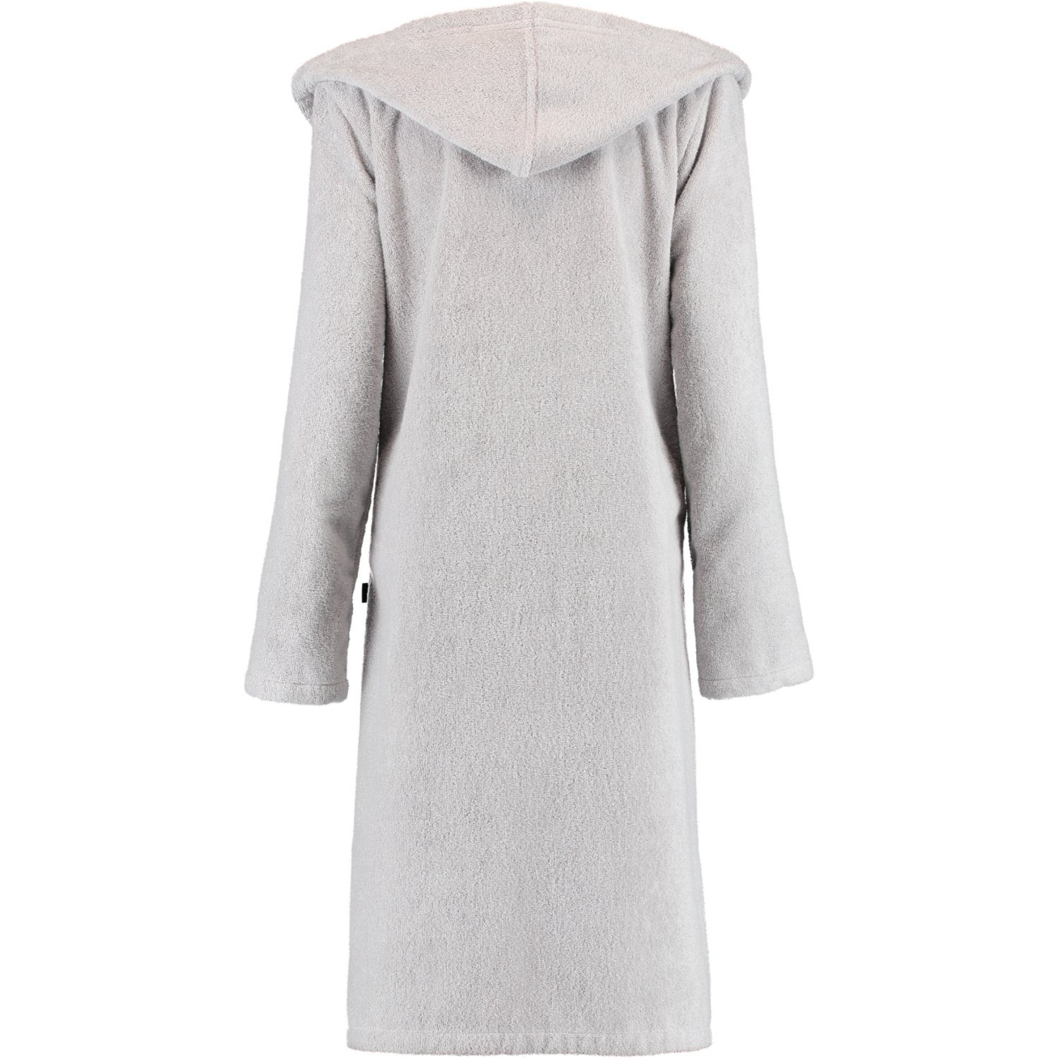 Cawö Damenbademantel 6116, Kurzform, Baumwolle, Kapuze, Reißverschluss, Zip günstig online kaufen