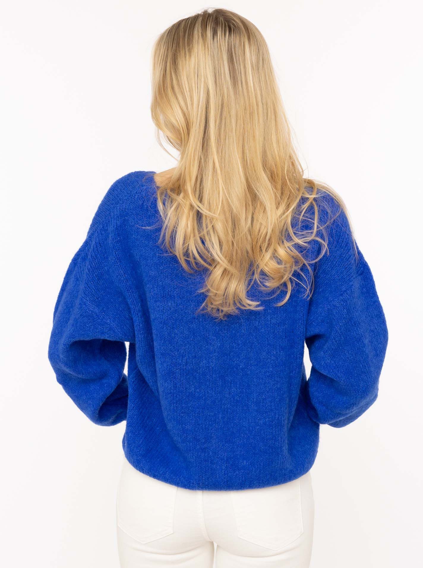 Zwillingsherz Strickjacke "Uni" One Size, Langarm, Knopfleiste, tiefer V-Ausschnitt, Wollanteil