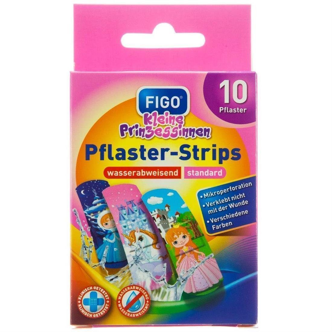 varivendo Wundpflaster Kinderpflaster Strips 100 Stück Prinzessin Motiv (Set, 100 St., Kinderpflaster), Pflasterbriefchen Heftpflaster Wundpflaster Pflaster