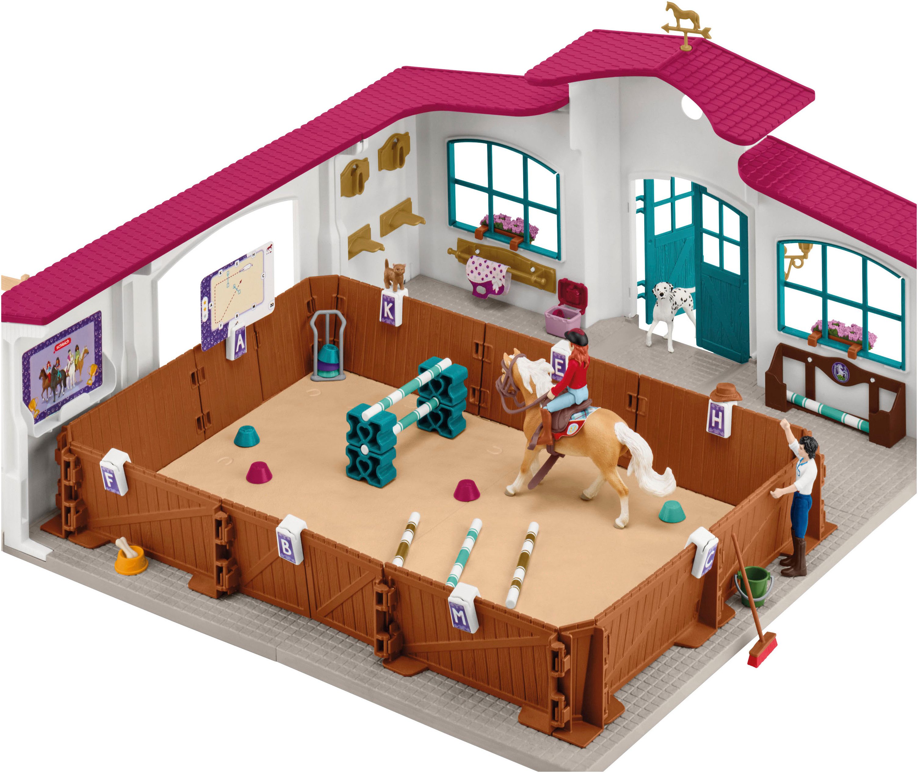 Schleich® Spielfigur HORSE CLUB, Reithalle Peppertree (42639)
