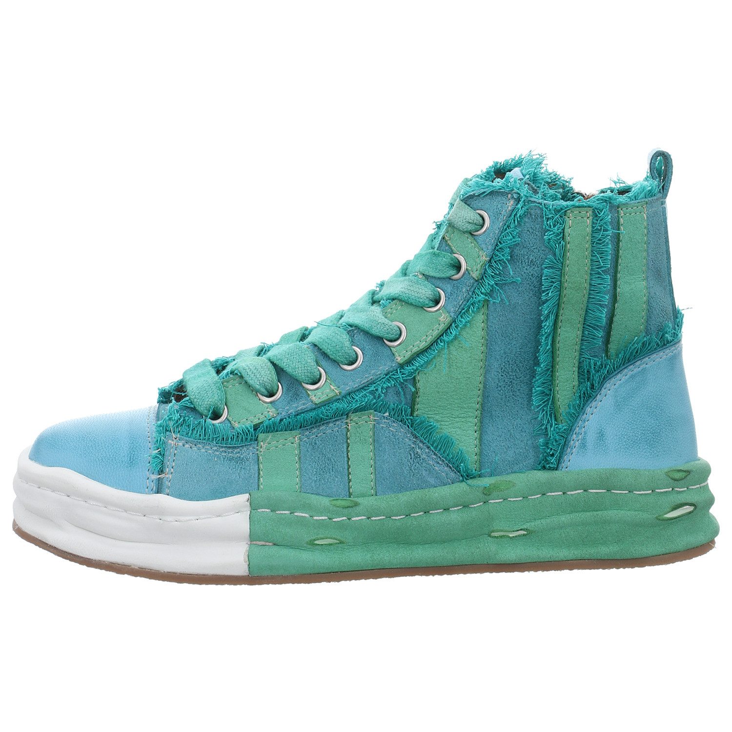 Rebecca White ZWaveStrip Schnürstiefelette