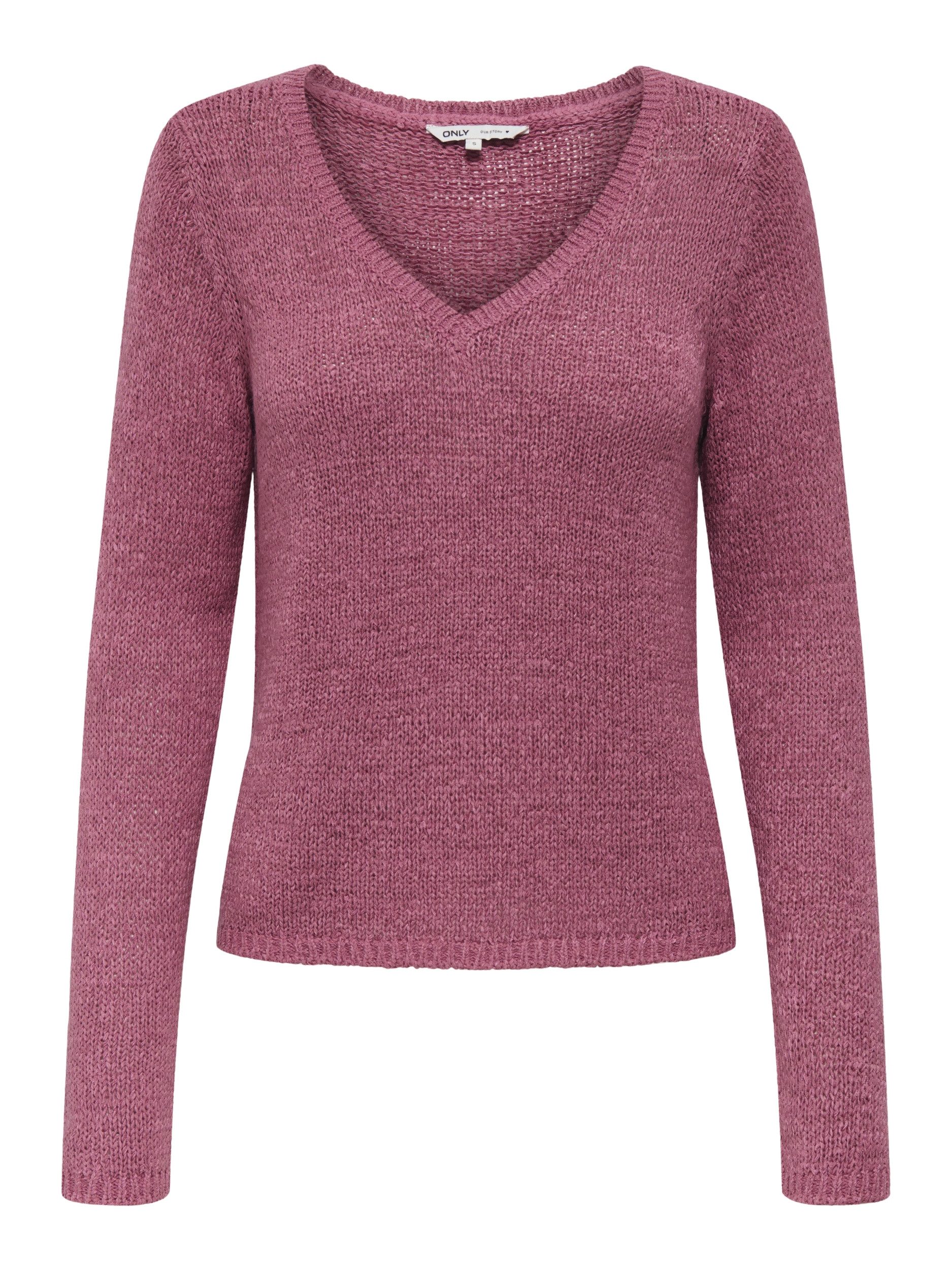 ONLY Longpullover ONLGEENA L/S V-NECK KNT günstig online kaufen