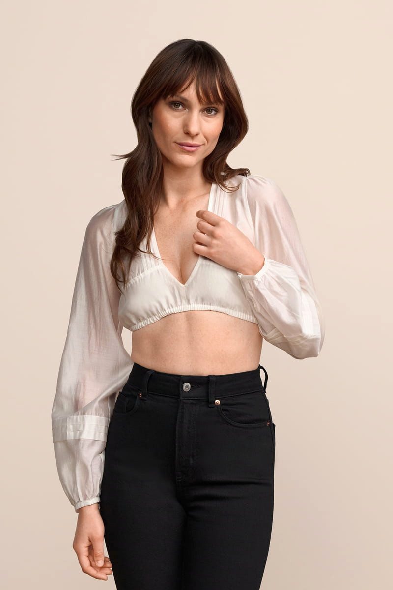 Krüger Dirndlbluse Dirndlbluse Janae - ecru