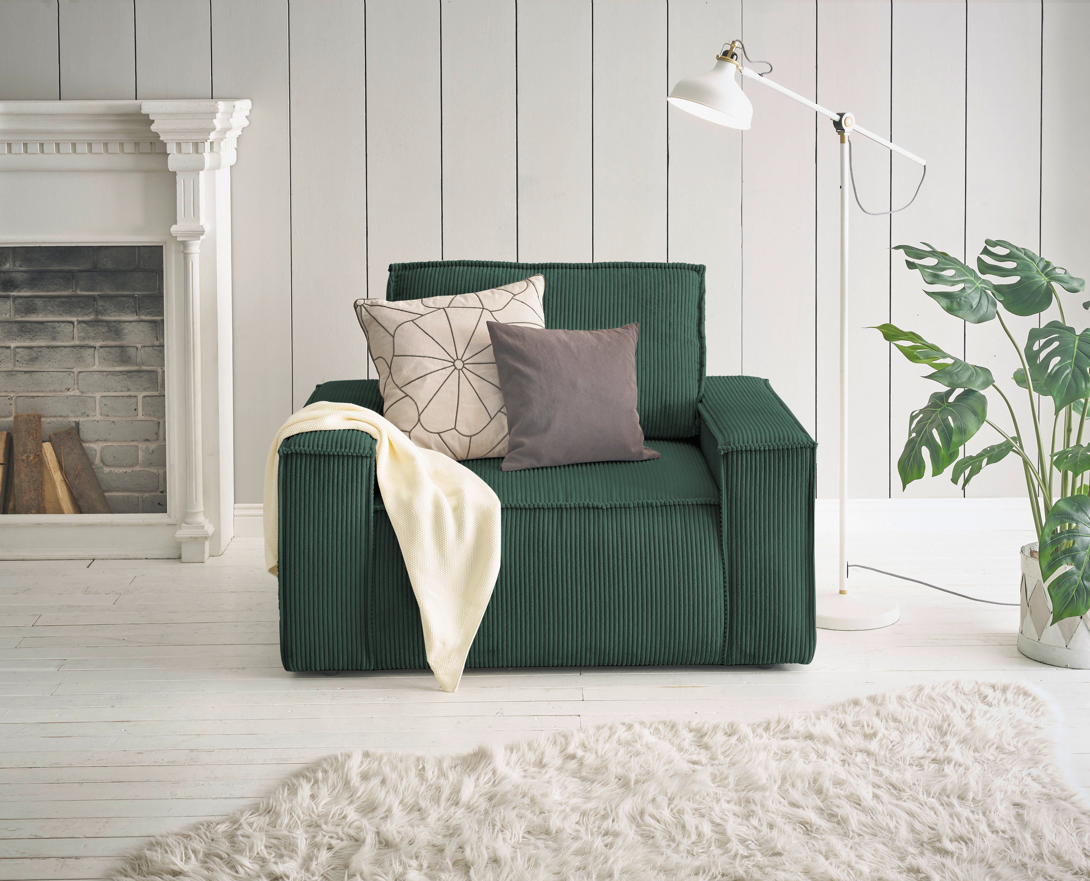 Home affaire Sessel SHERWOOD, Love-Seat in günstig online kaufen