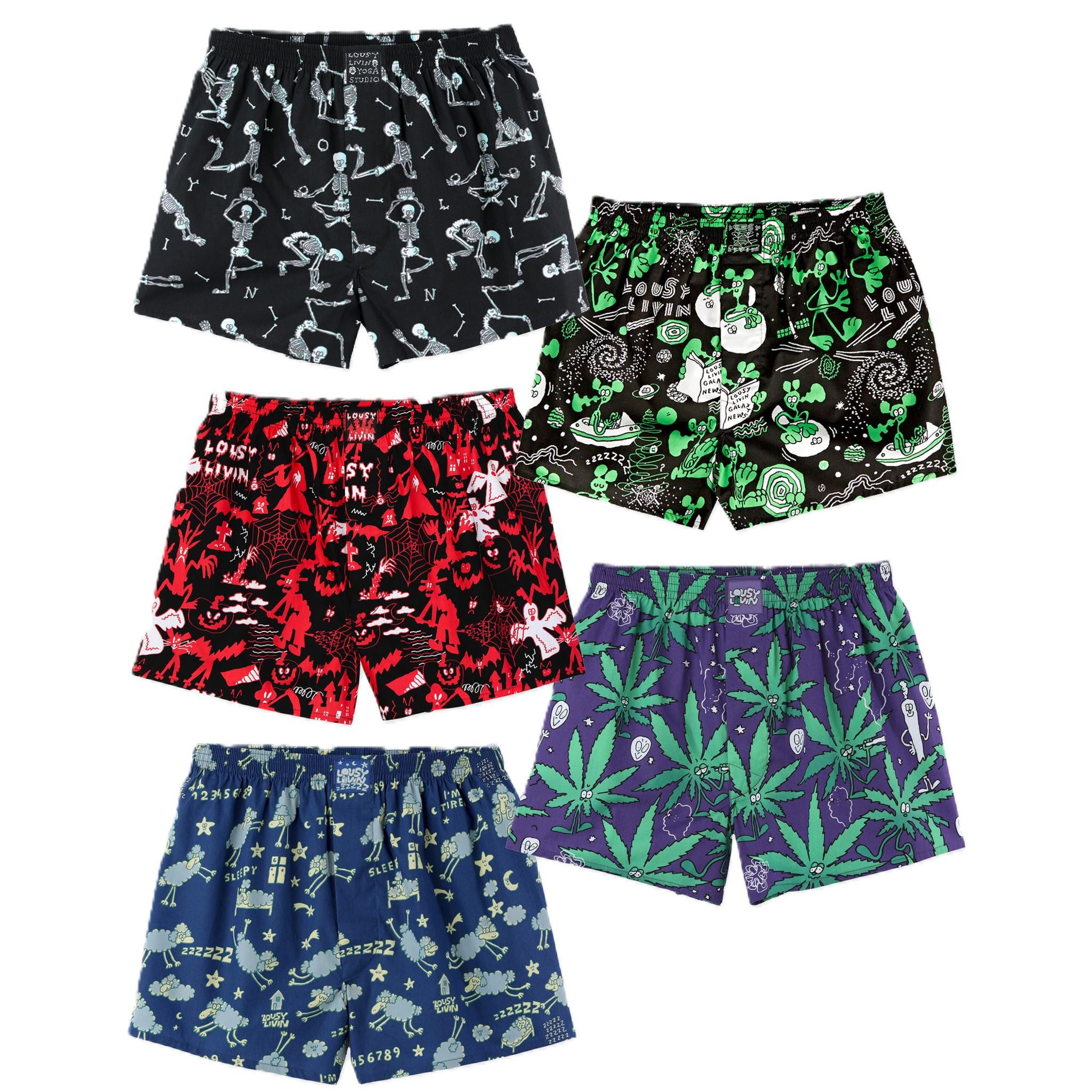 Lousy Livin Boxershorts Lousy Livin 5-Pack Boxershorts Suspence (Boxershorts, Boxershorts)