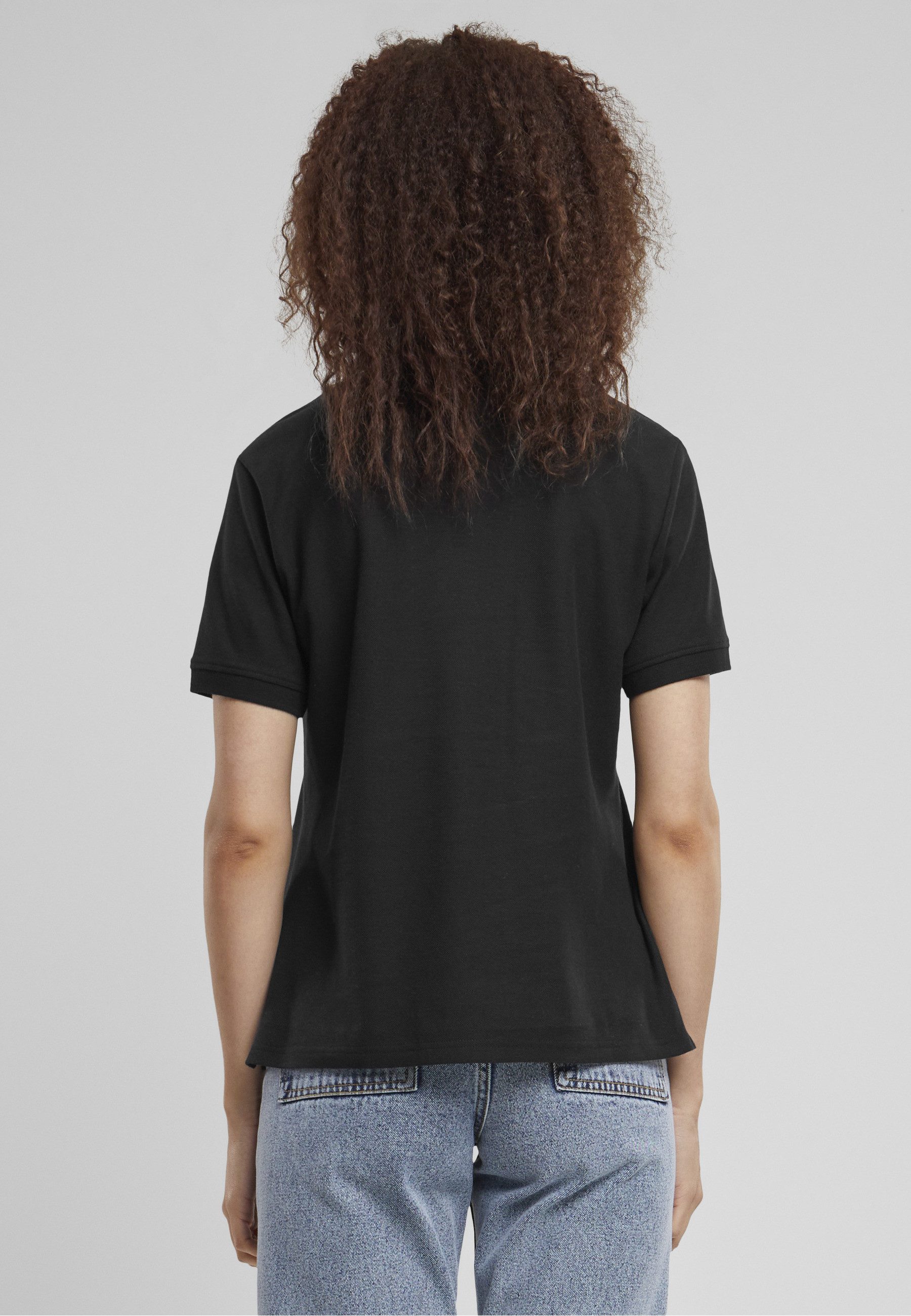 URBAN CLASSICS Poloshirt Urban Classics Ladies Polo Shirt (1-tlg)