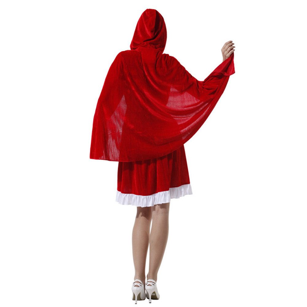 MIESEPETER Kostüm Rotkäppchen Damen Kostüm MIESEPETER®, Kostüm-Set bestehend aus Kleid und Umhang