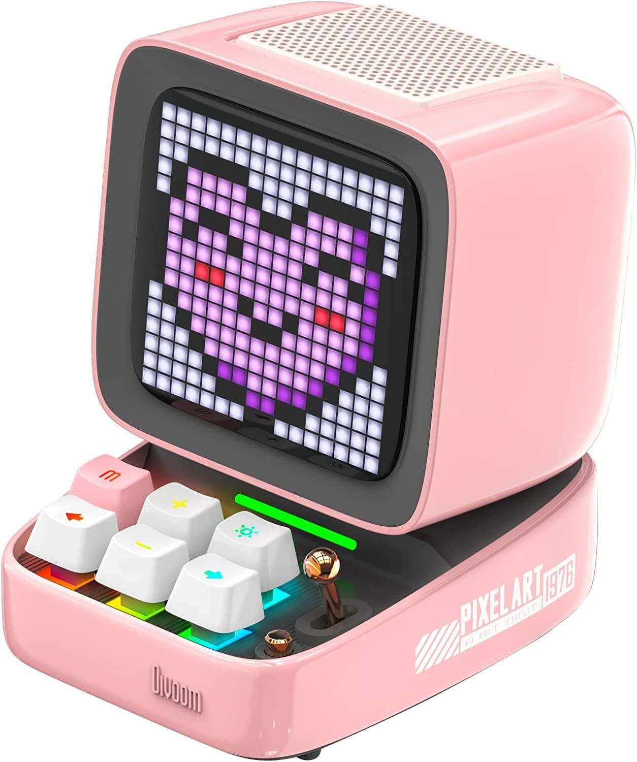 Divoom Pixel Lautsprecher rosa Lautsprecher DIVOOM - Pro Ditoo