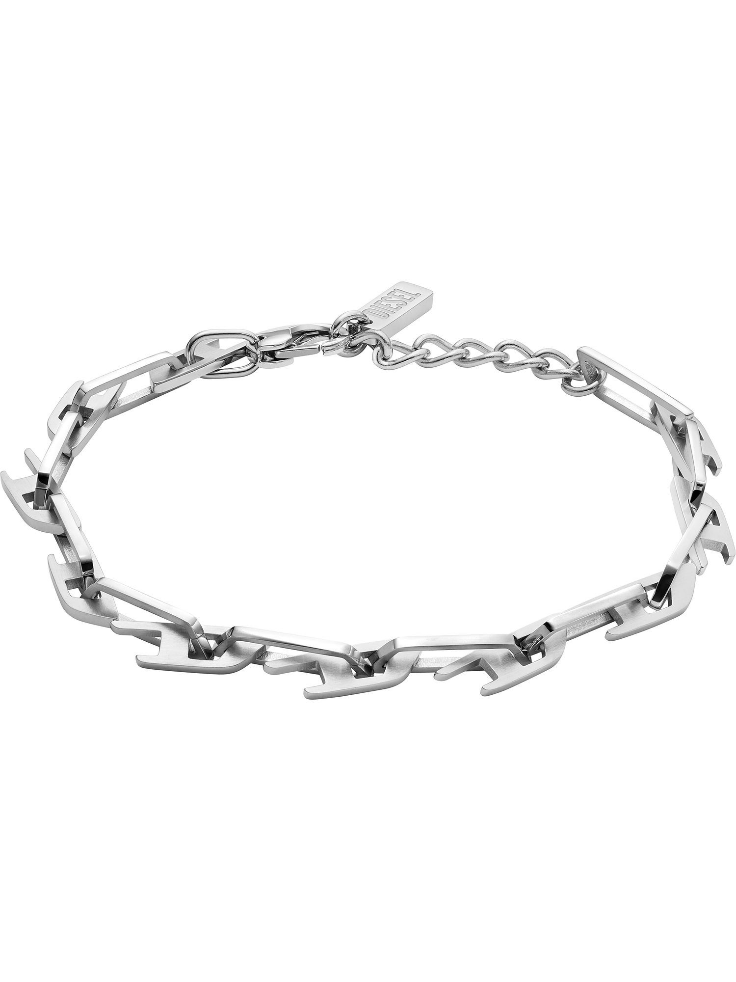 Diesel Edelstahlarmband Diesel Herren-Armband Edelstahl, Modern
