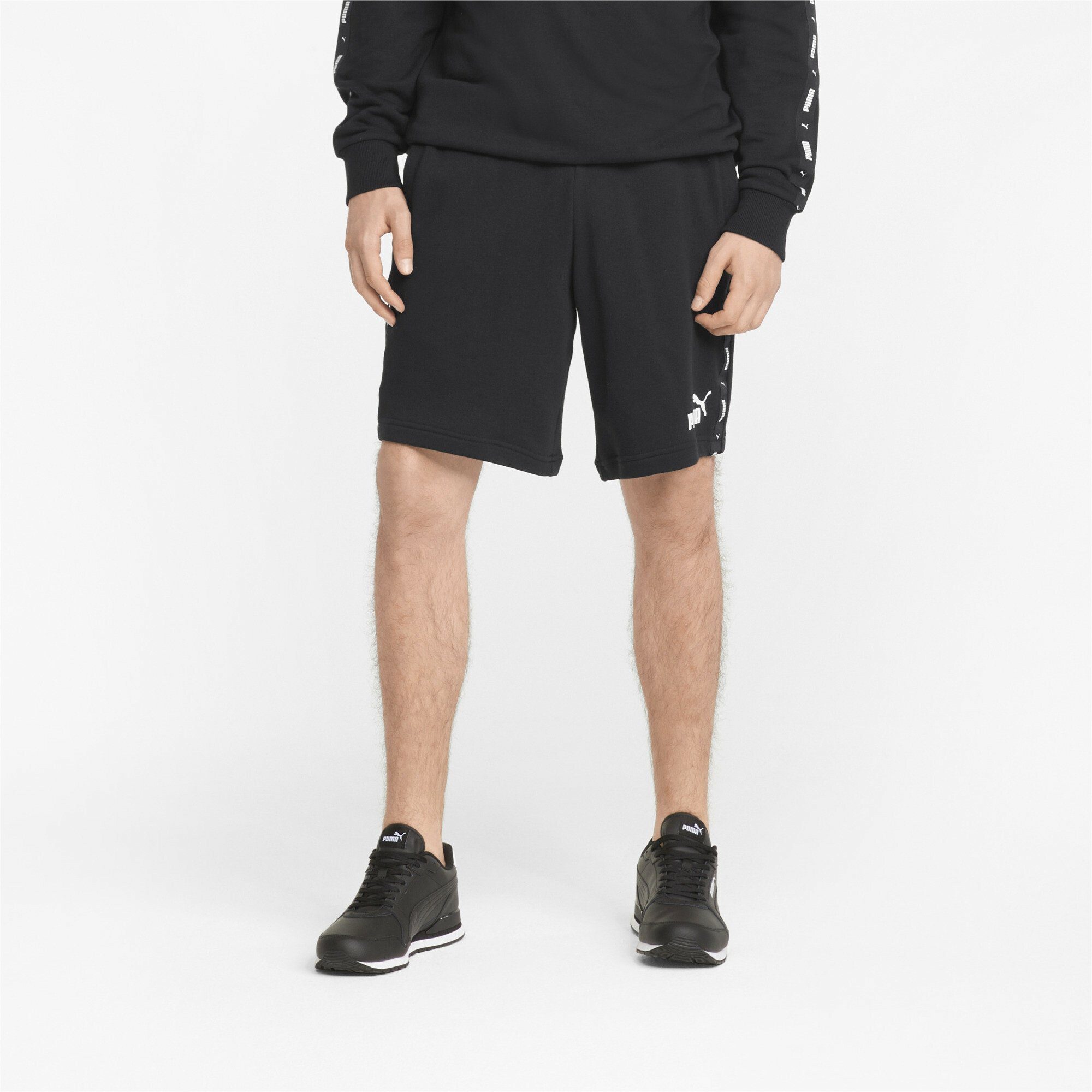 Black Essentials+ Sporthose PUMA Herren Shorts