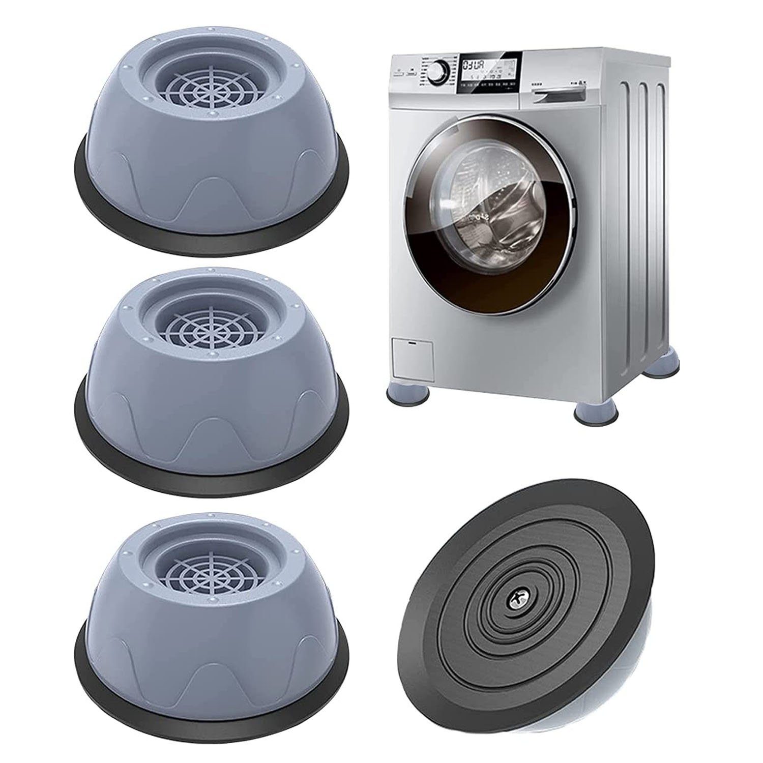 Vibrationsdämpfer Waschmaschine Füße Pad Fußpolster 4 Stück Universal Anti Vibration
