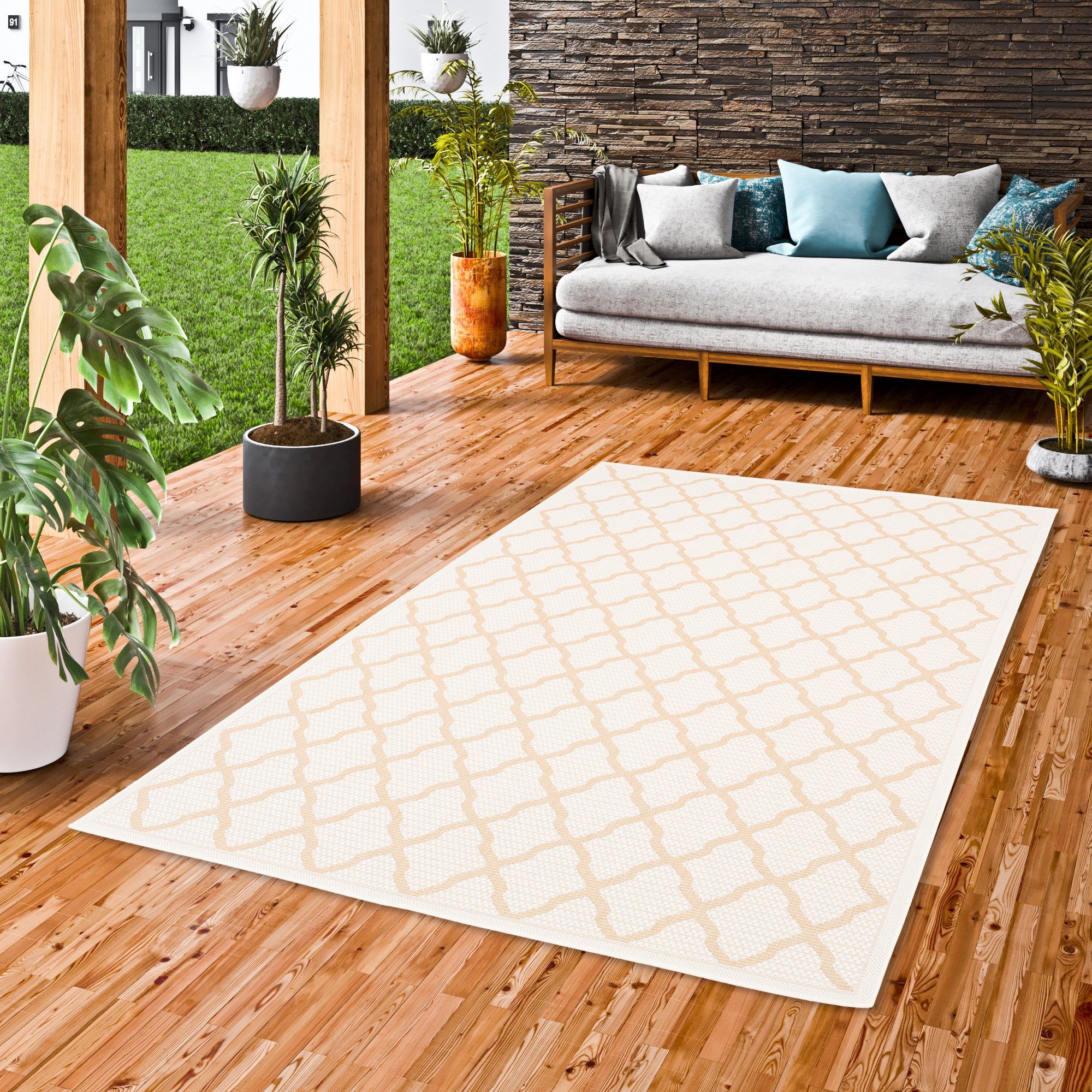 Pergamon Outdoorteppich In & Outdoor Teppich günstig online kaufen