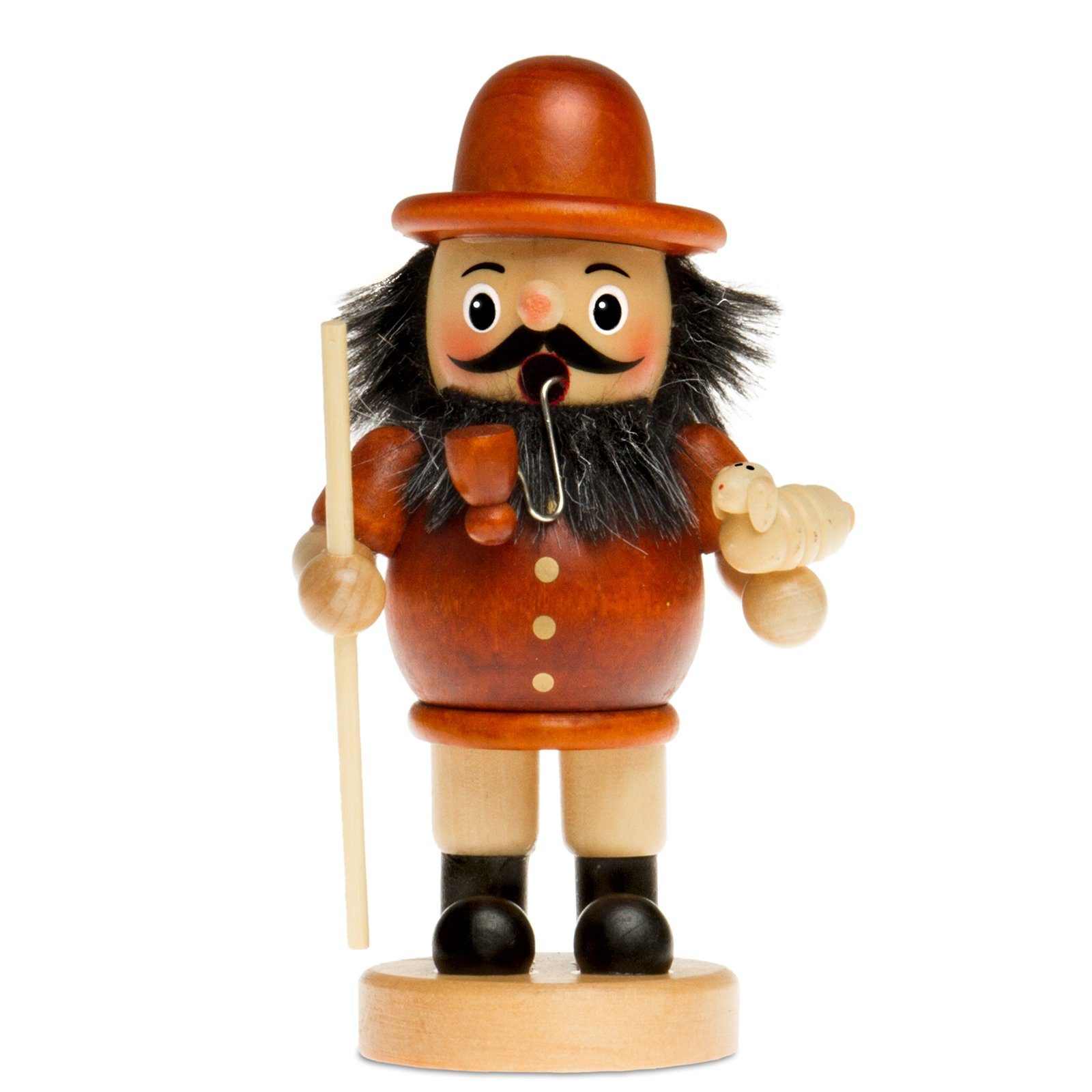 Räuchermännchen Motive braun verschiedene Weihnachtsfigur B05 Holz SIKORA Schäfer aus RM-B -