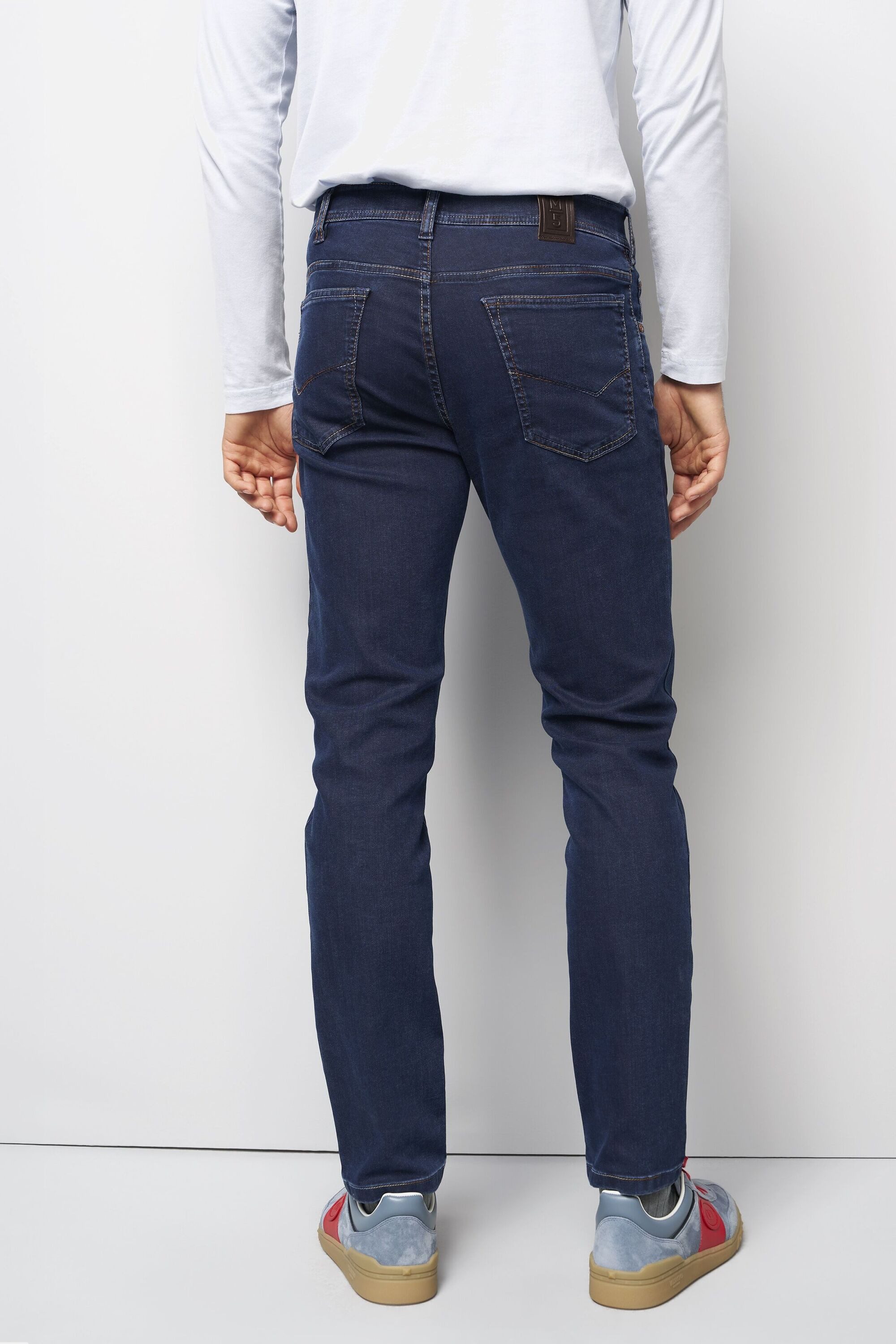 MEYER 5-Pocket-Jeans M5 Five Pocket M5 Five aus Denim
