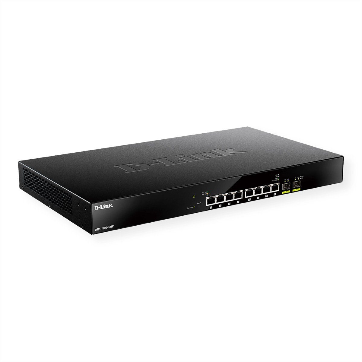 D-Link DMS-1100-10TP 10-Port Switch PoE Multi-Gigabit Smart Managed Netzwerk-Switch