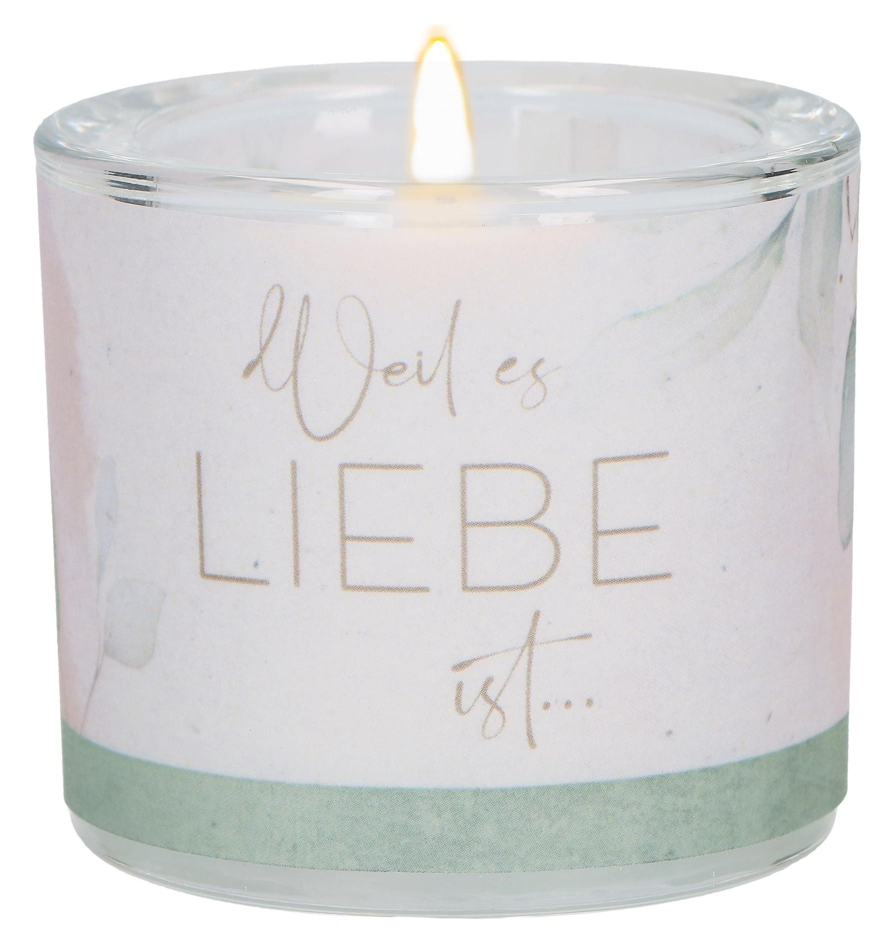 Butzon & Bercker Verlag Windlicht Weil es Liebe ist . . .