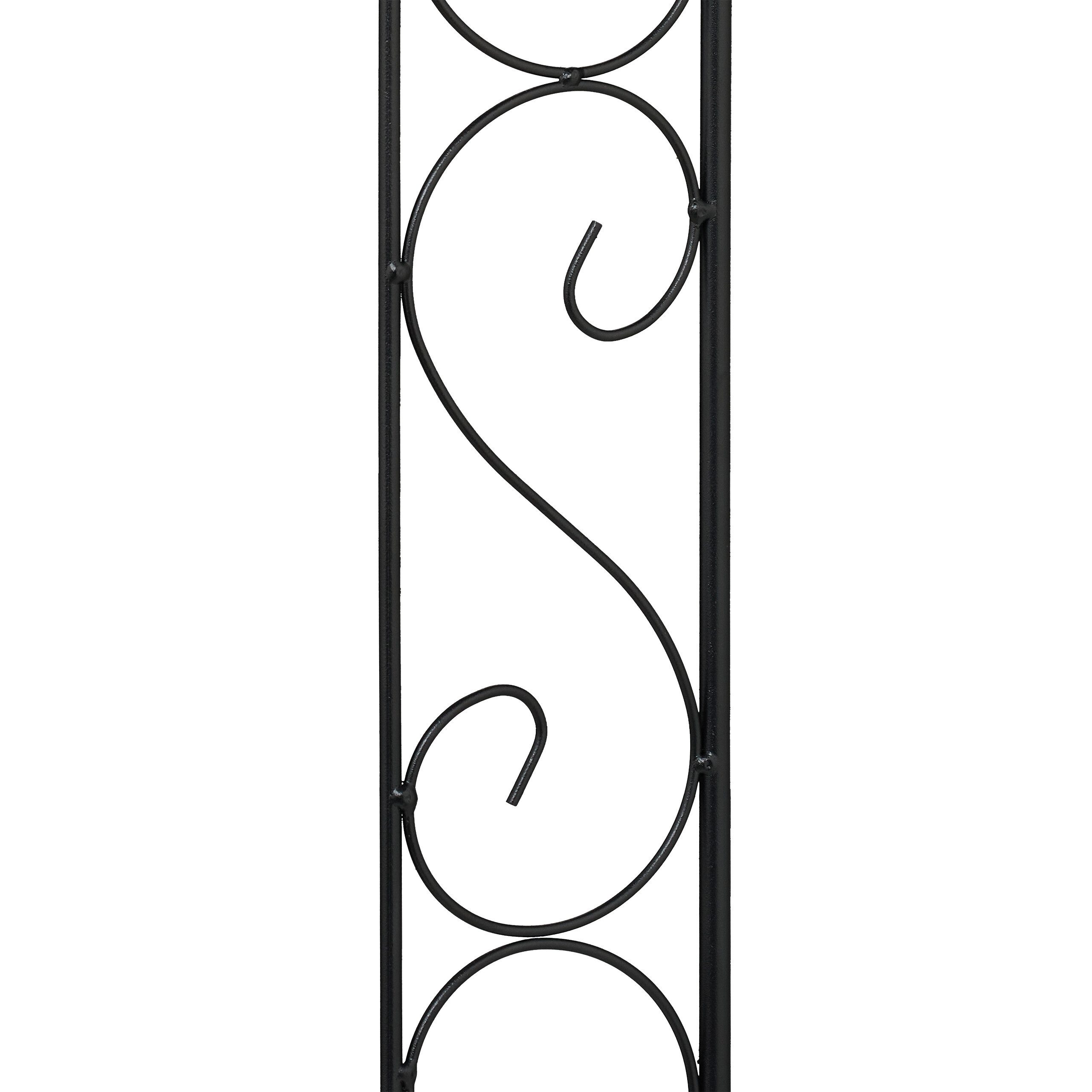 relaxdays Rankhilfe mit Haken 145 cm, 1 St.
