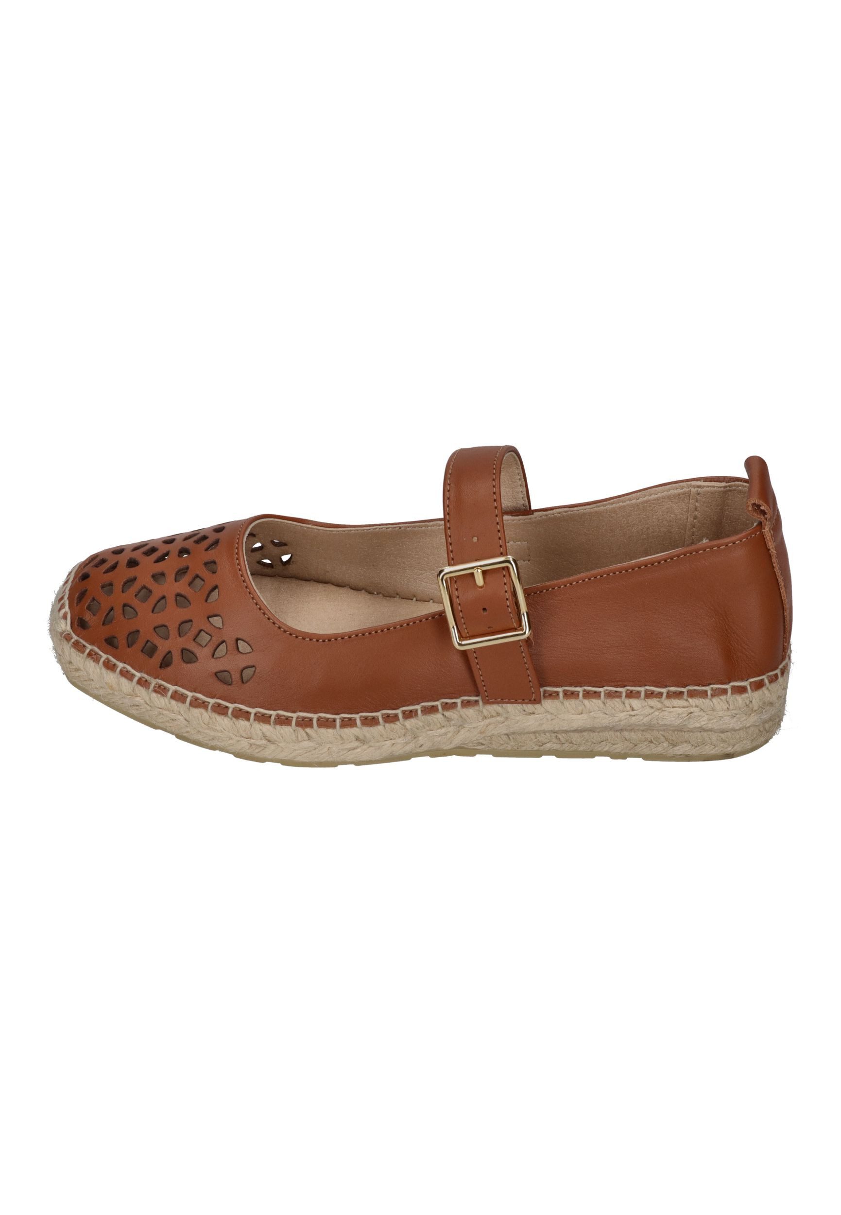 espadrij l´originale BALLERINE GRILLE Espadrille Cognac
