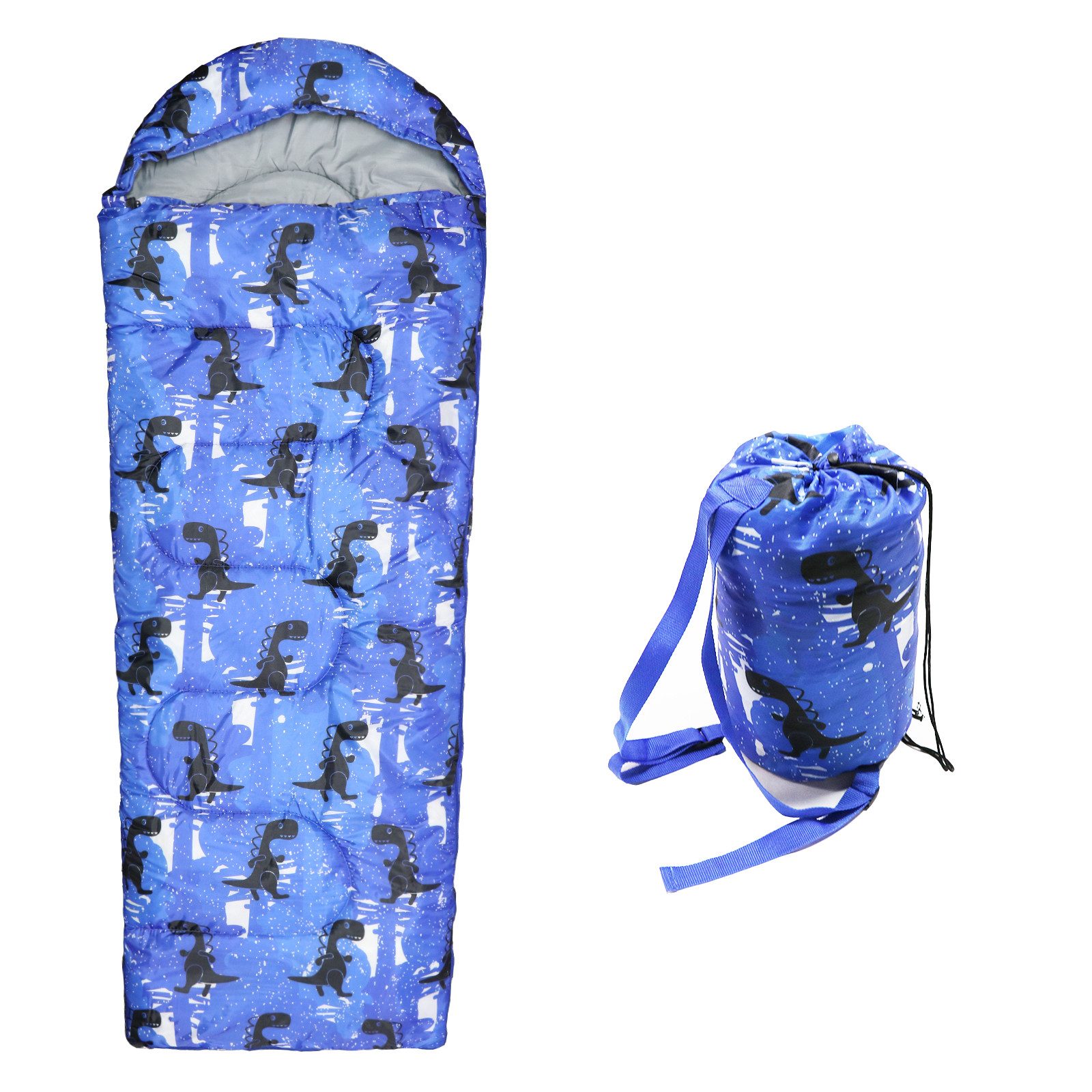 TUPHEN Kinderschlafsack Camping-schlafsack, Jugendliche, Temperaturbereich von 4°C - 25°C, 155 x 60 x 7,62 cm, kompakte Größe für Wanderungen und Rucksacktouren