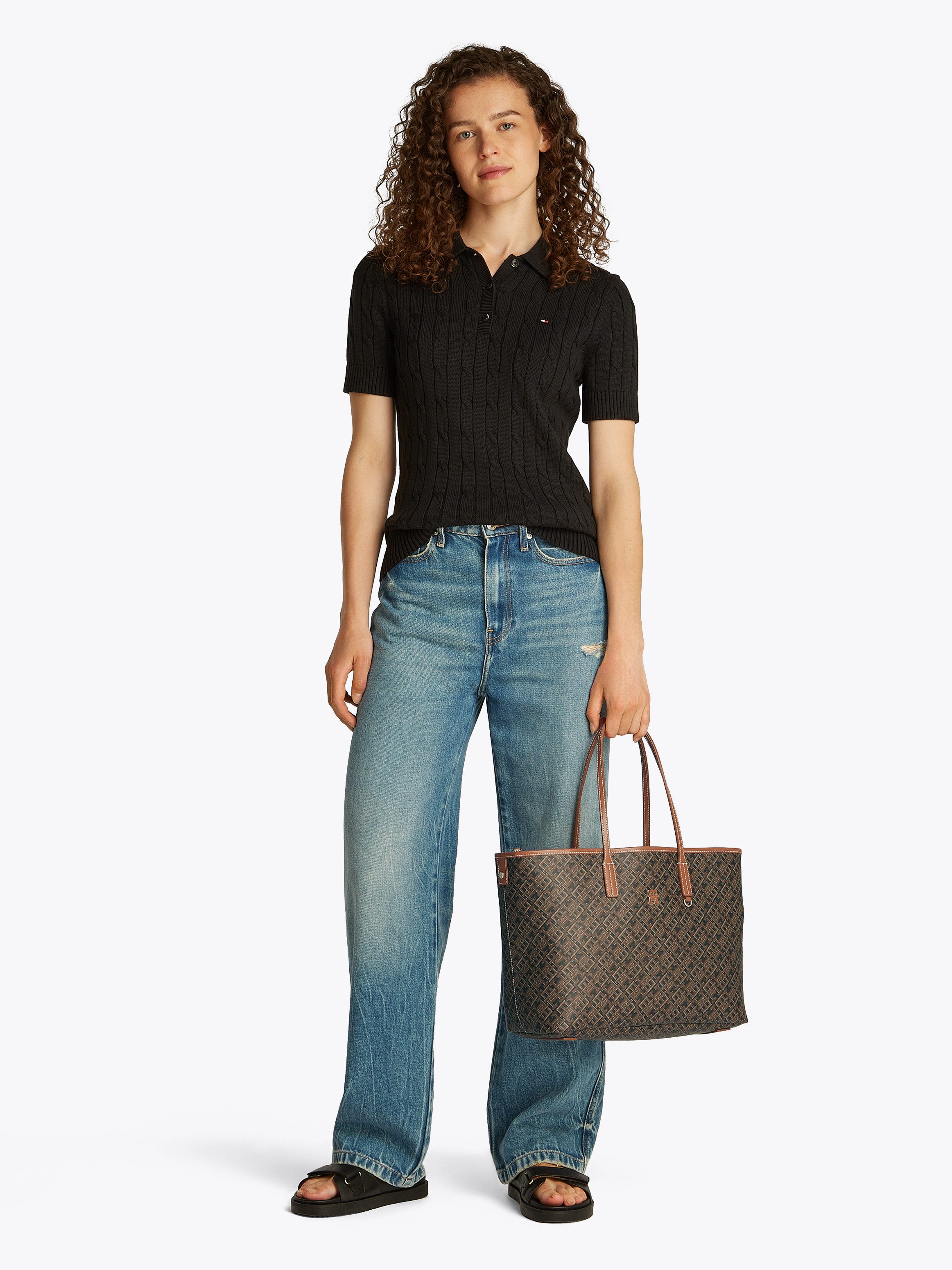 Tommy Hilfiger Tragetasche TH MONOPLAY TOTE LE (Set, Herausnehmbare Innenta günstig online kaufen