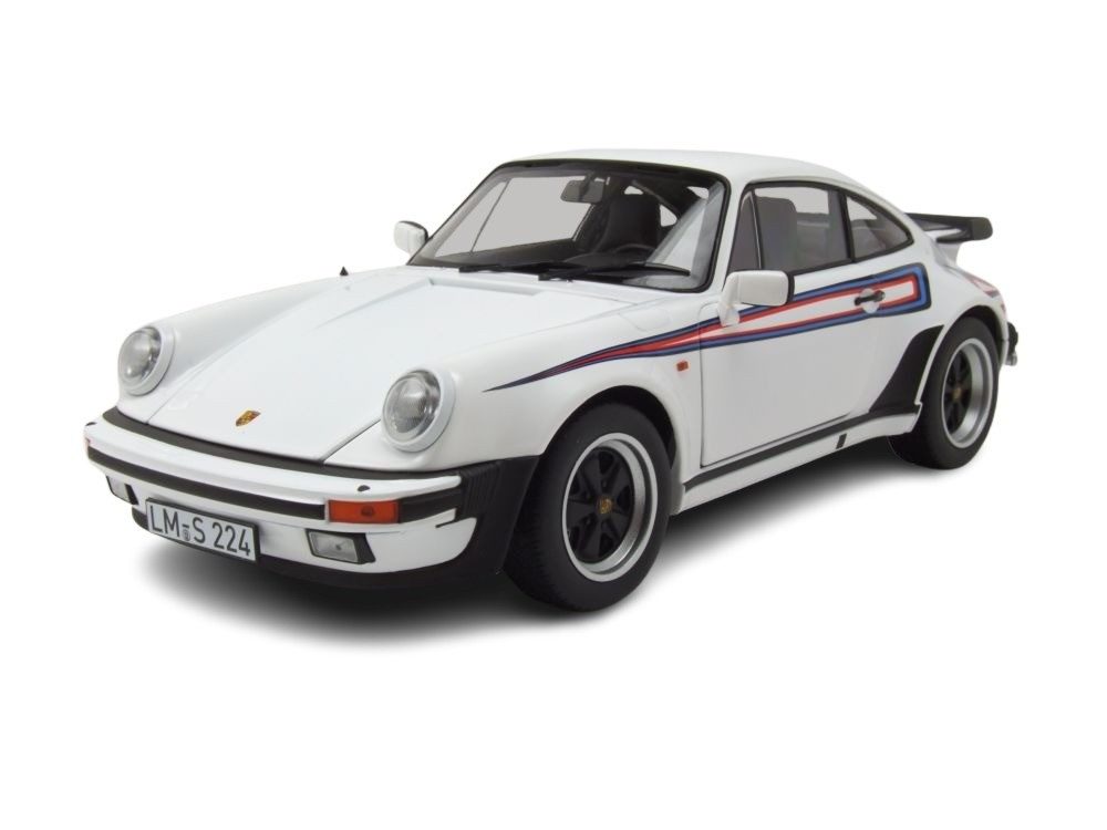 Norev Modellauto Porsche 911 930 Turbo 3.3 1980 weiß, Maßstab 1:18
