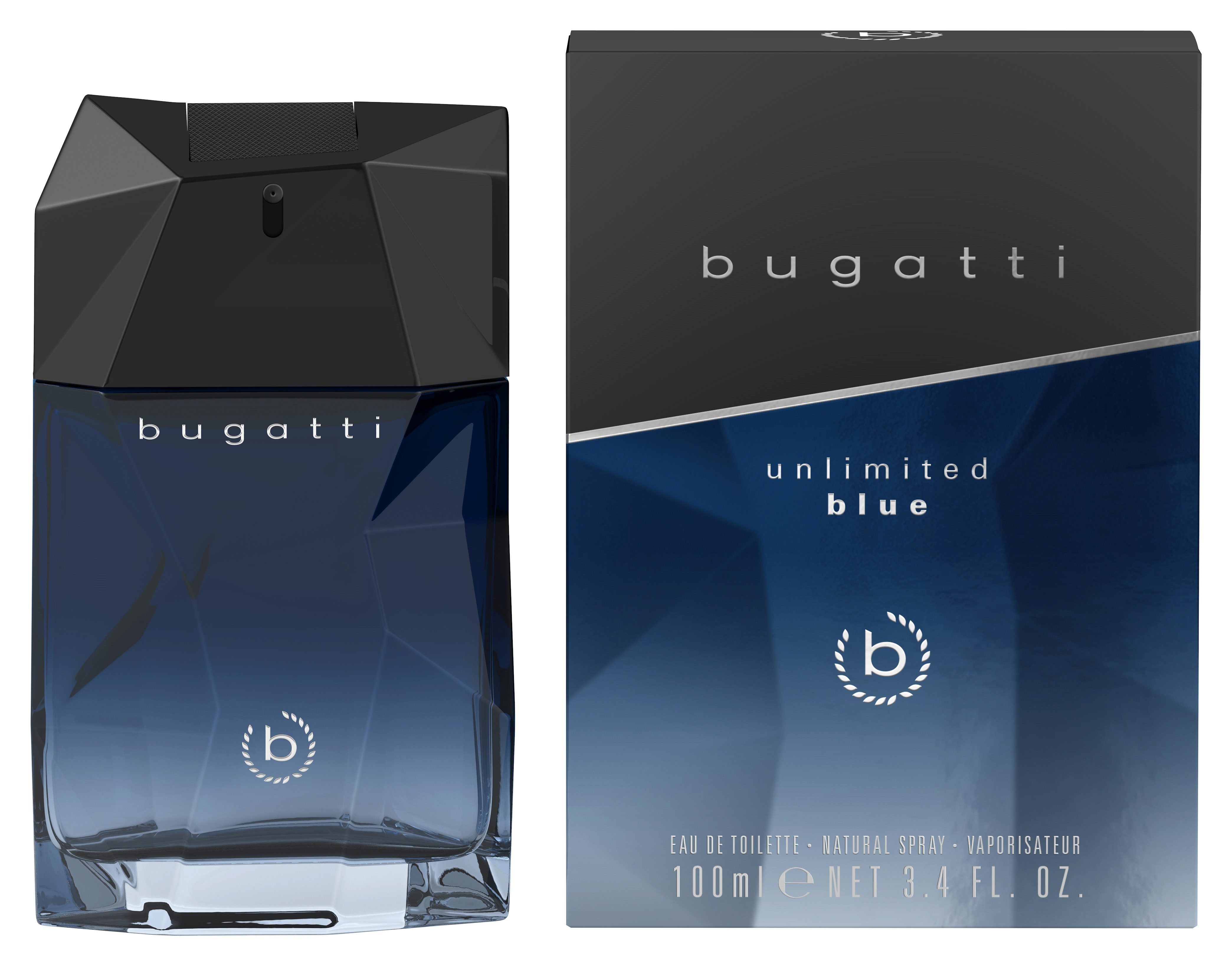 bugatti Eau de Toilette UNLIMITED BLUE FOR HIM EDT 100ml
