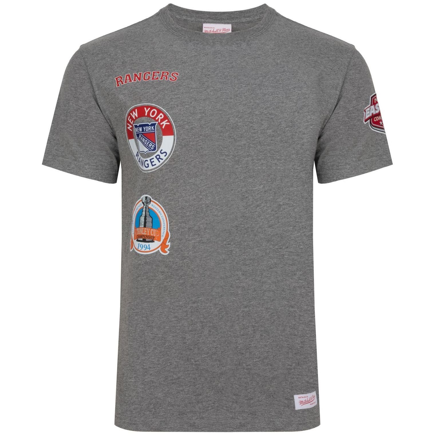 Mitchell & Print-Shirt York CITY HOMETOWN Rangers Ness New