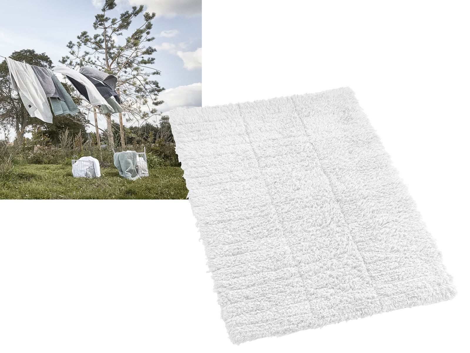 Zone Denmark Badematte TILES, Höhe 10 günstig online kaufen