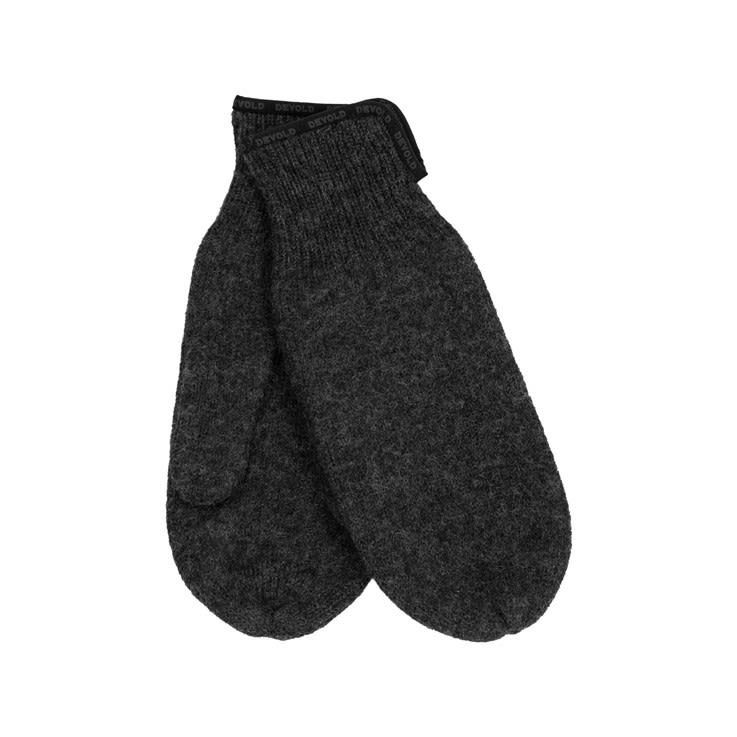 Devold Fleecehandschuhe Devold Wool Mitten Accessoires Anthracite