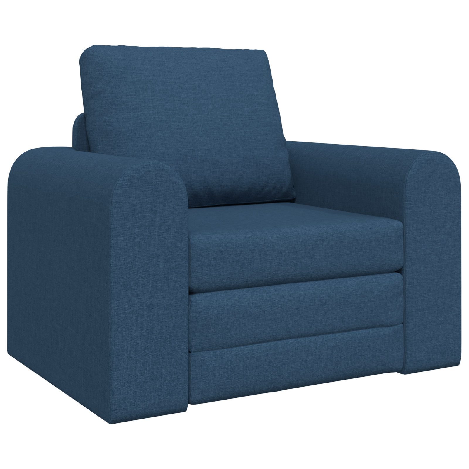 vidaXL Sofa Boden Schlafsofa 2-in-1 Blau günstig online kaufen