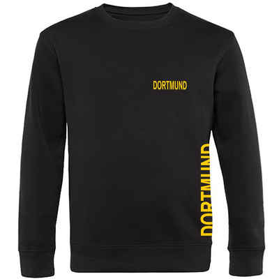 multifanshop Sweatshirt Dortmund - Brust & Seite - Pullover
