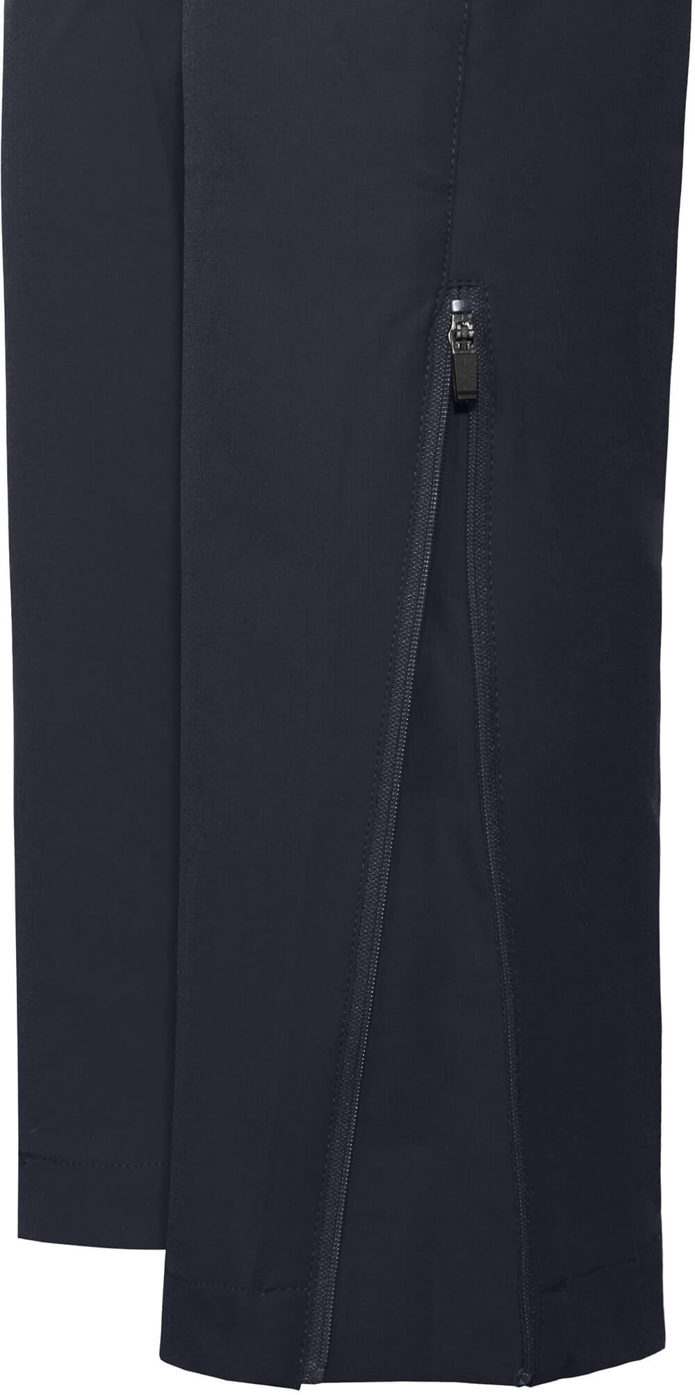Bergson Outdoorhose VIDAA COMFORT Zipp Off (slim) Damen Wanderhose, leicht strapazierfähig, Langgrößen, Nacht blau