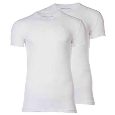 Dsquared2 T-Shirt Herren T-Shirt - Rundhals, Cotton Stretch Twin