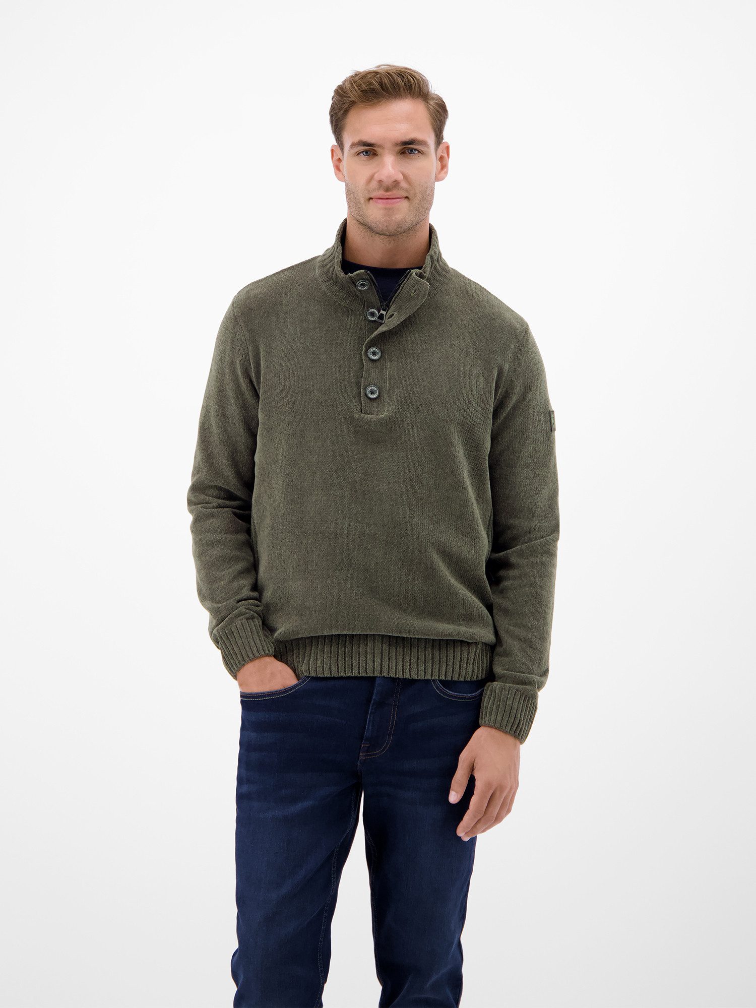Strickpullover Herren Stricktroyer, weich wie Samt